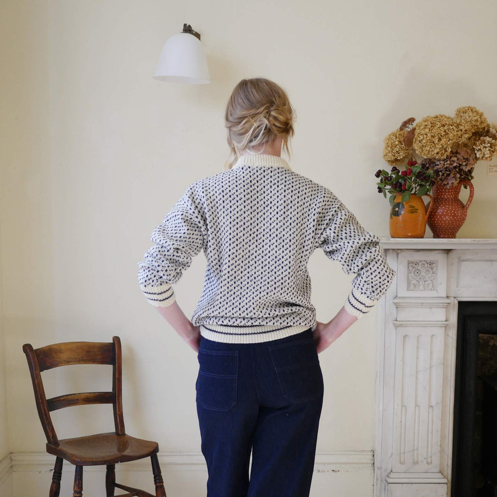 Traditional Nordic wool jumper