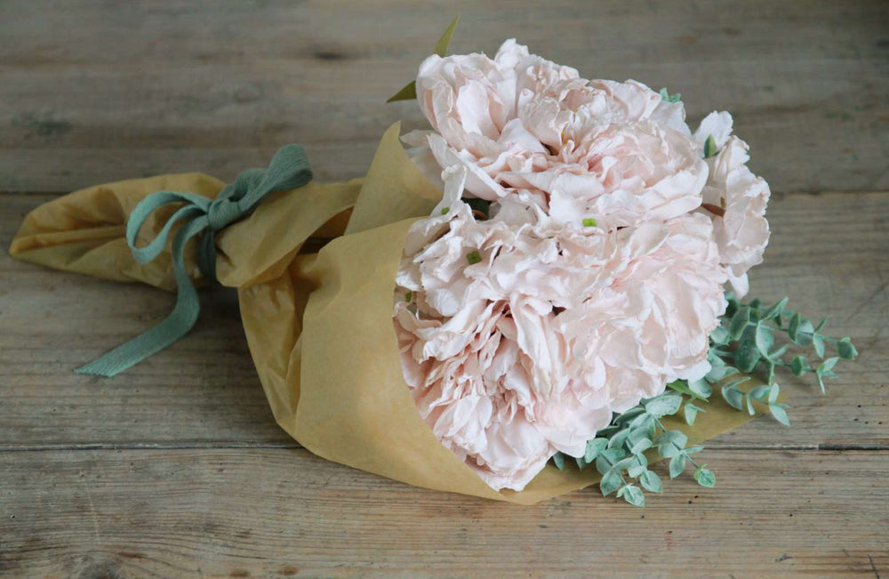 Peony & Eucalyptus Bouquet – Closet & Botts
