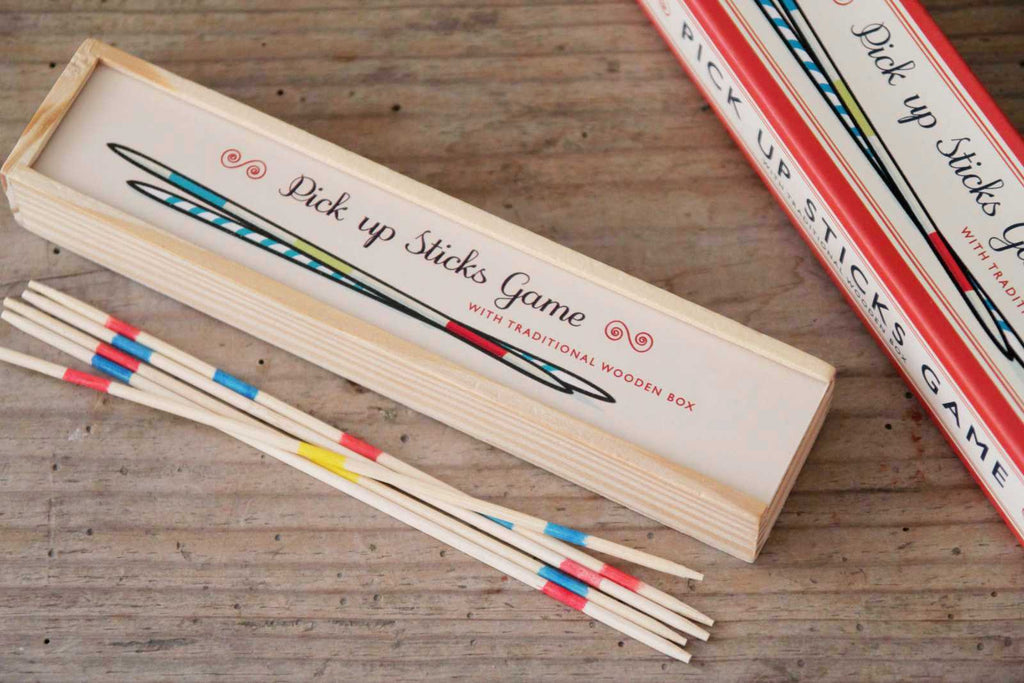 Traditional stocking filler Wooden Game -  Pick Up Sticks 