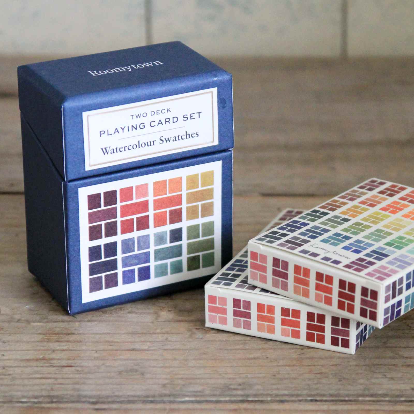 Two Decks of Playing Cards - Watercolour Swatches