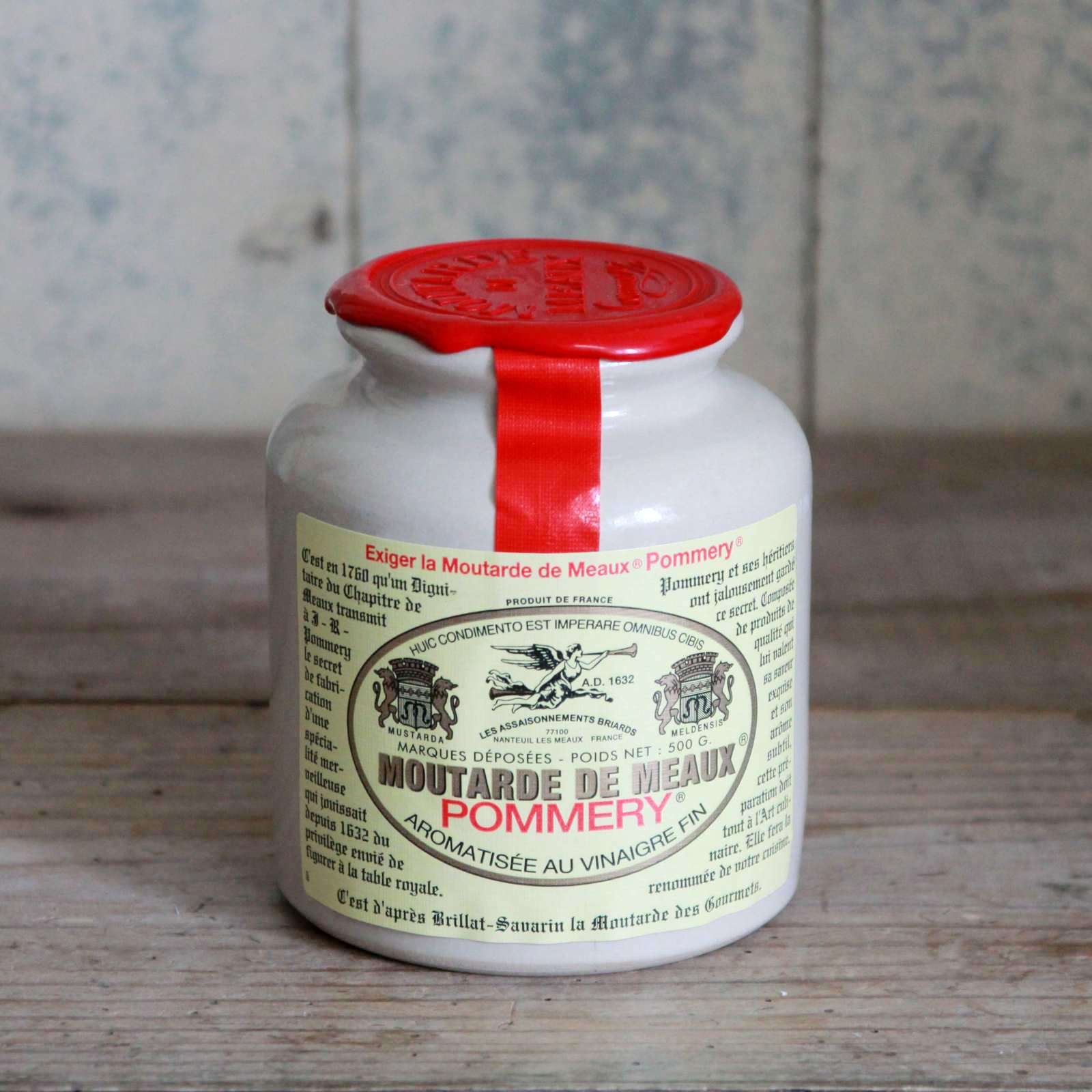 French Pommery Dijon Mustard 500g