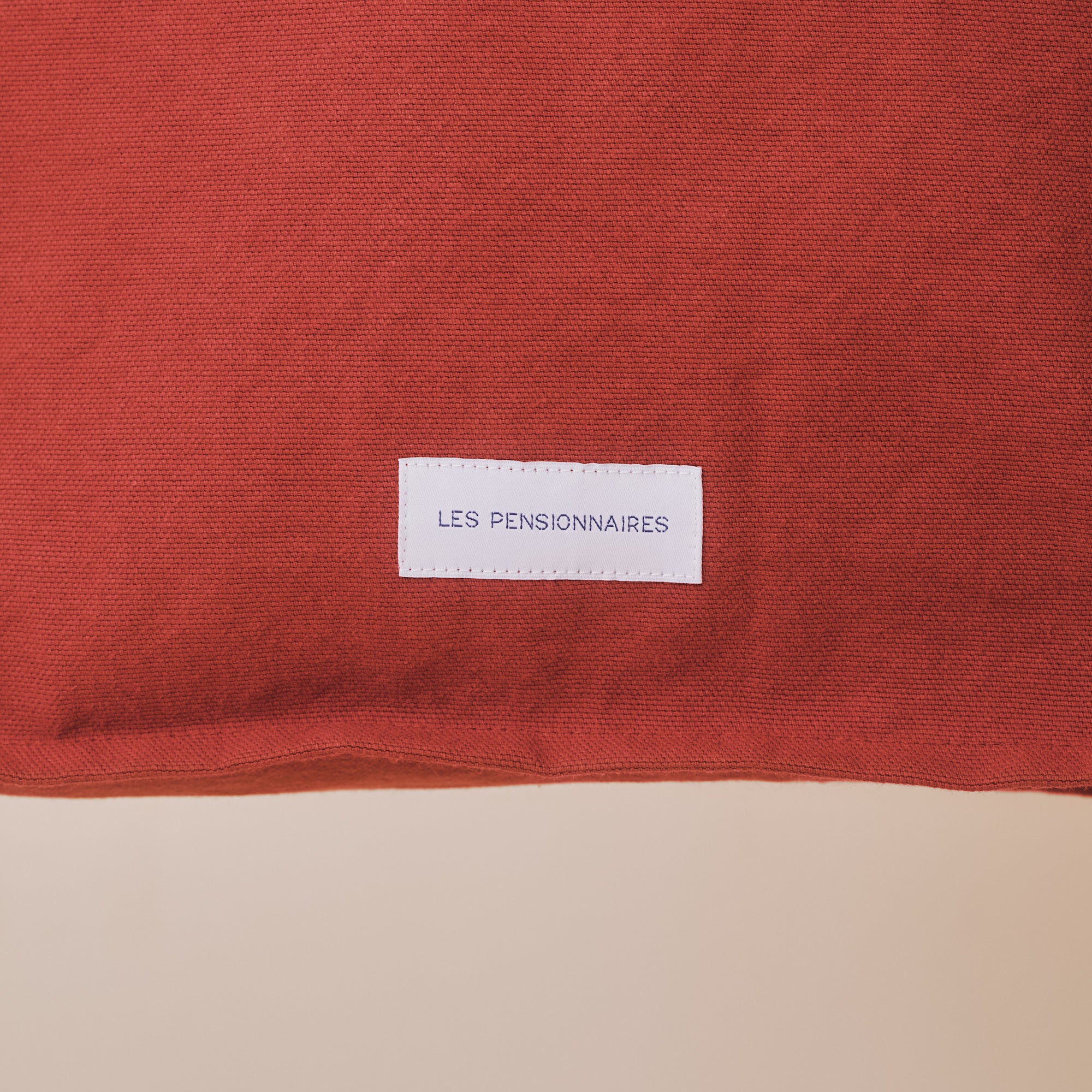 Canvas Tote Bag - Rust, by Les Pensionnaires