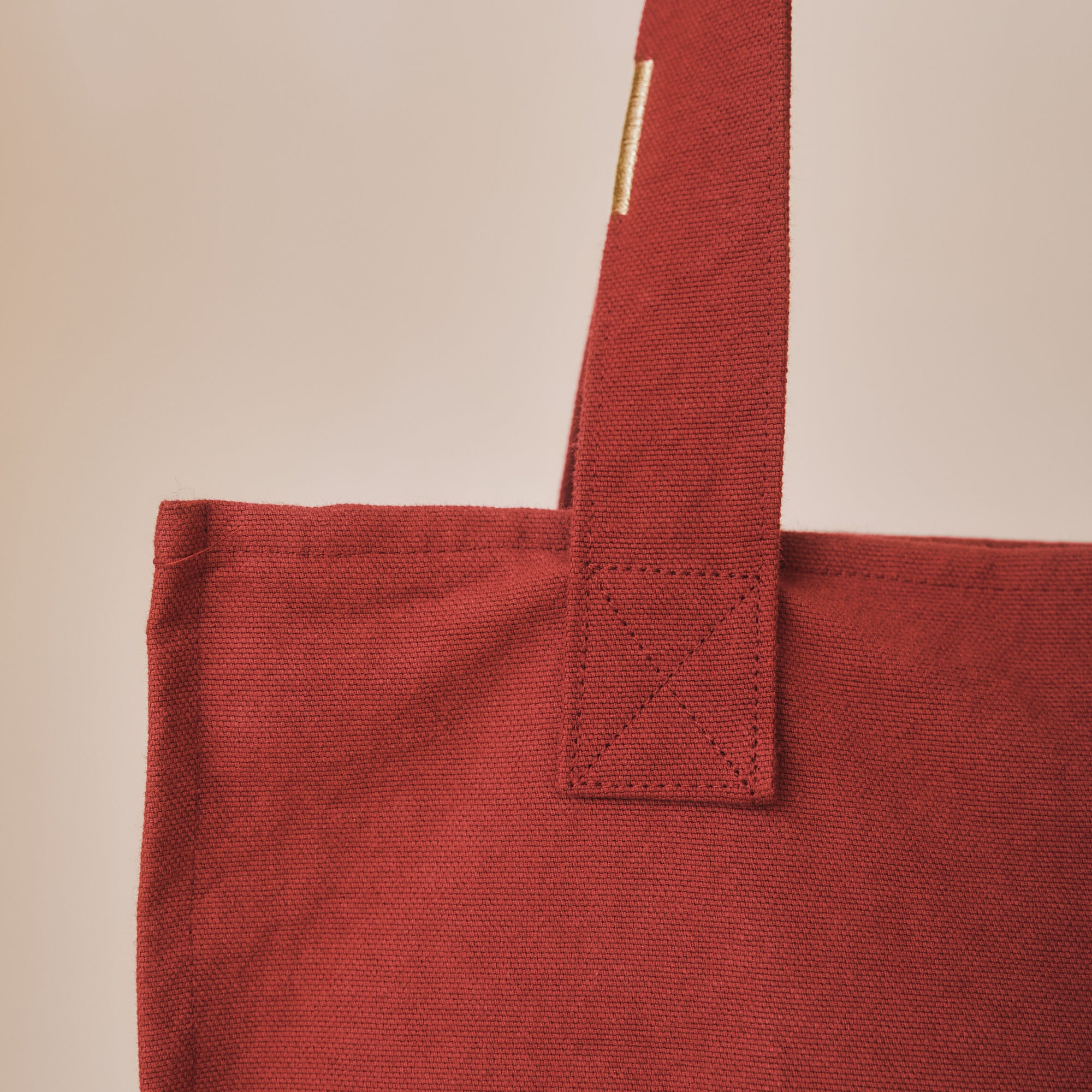 Canvas Tote Bag - Rust, by Les Pensionnaires