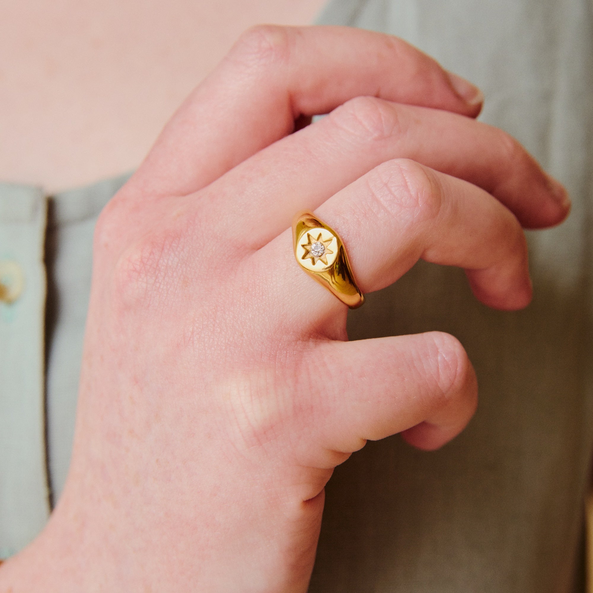 Gold Signet Ring