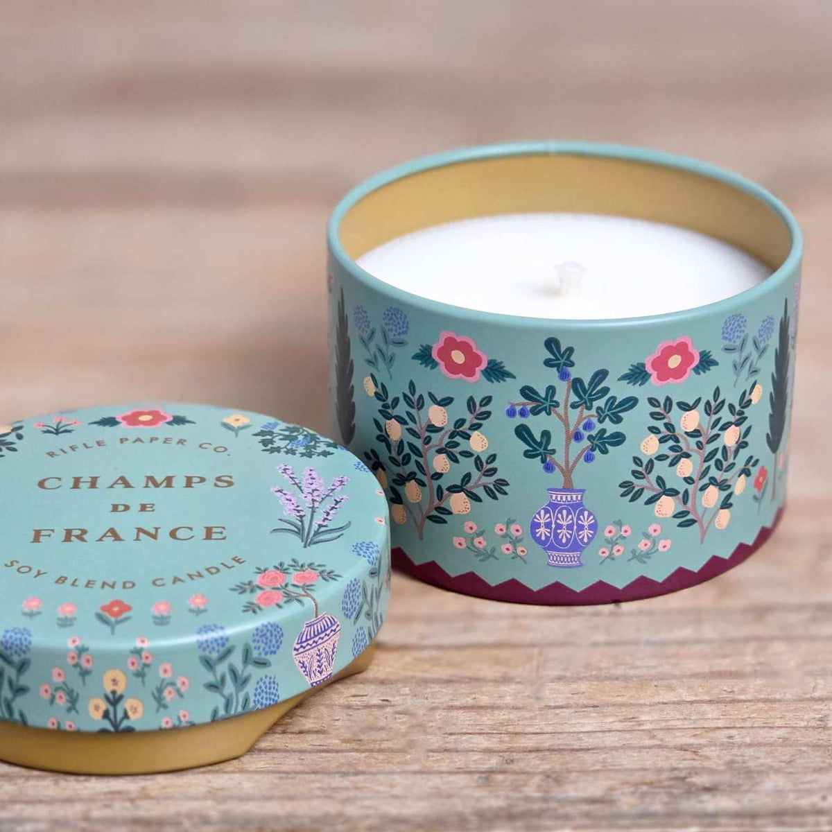 Scented Candle Tin - Champs de France