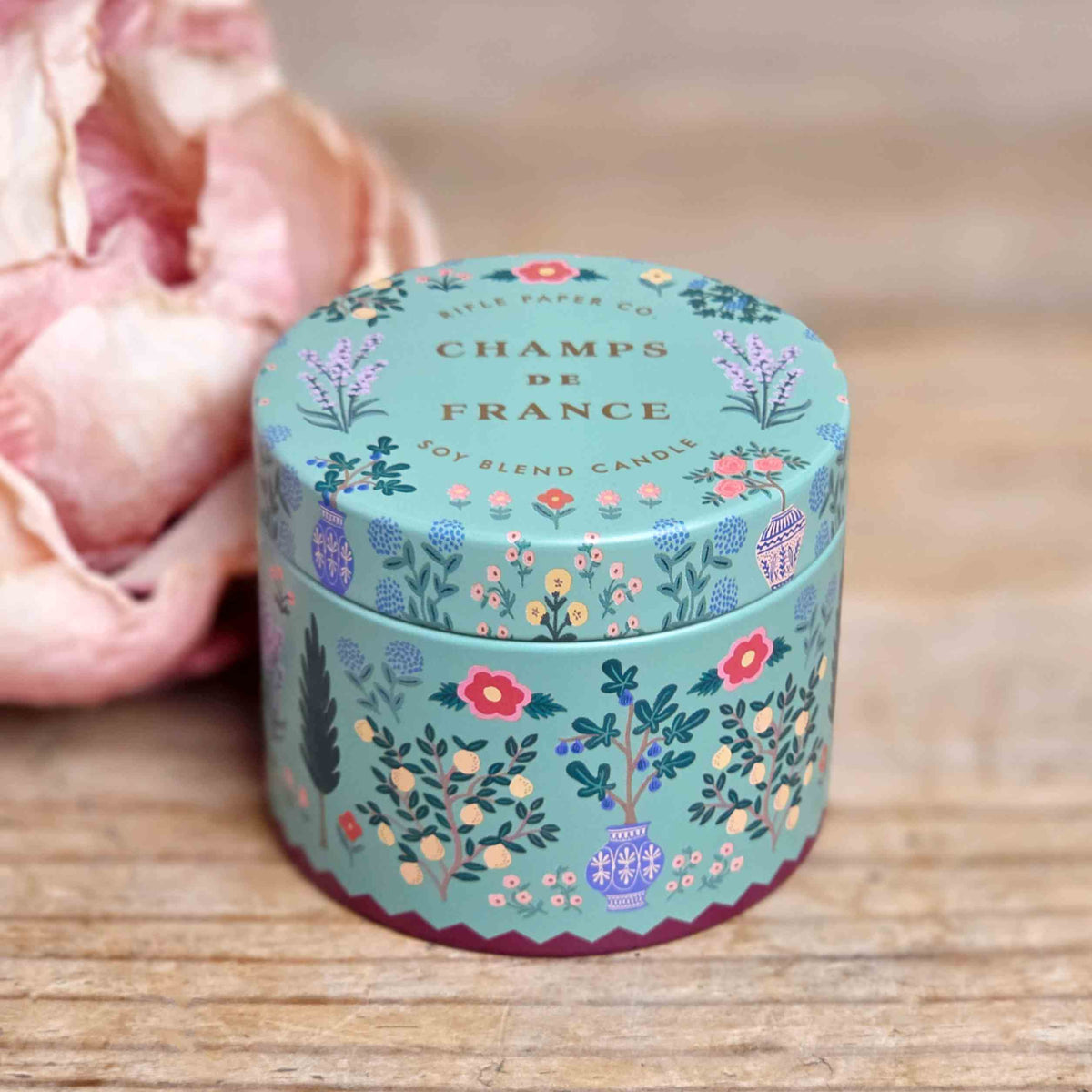 Scented Candle Tin - Champs de France