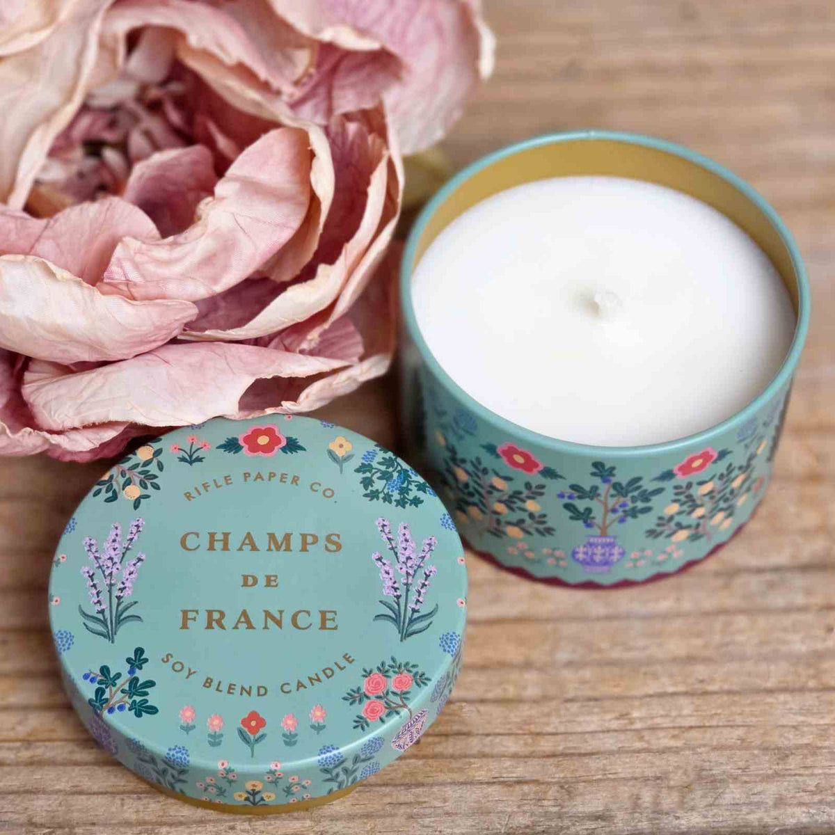 Scented Candle Tin - Champs de France