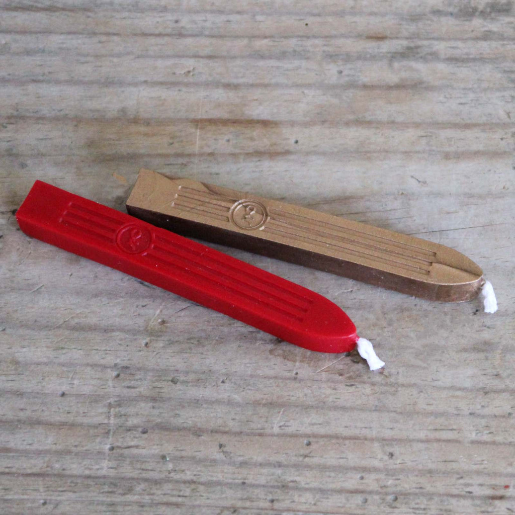 Traditional Sealing Wax - red and gold