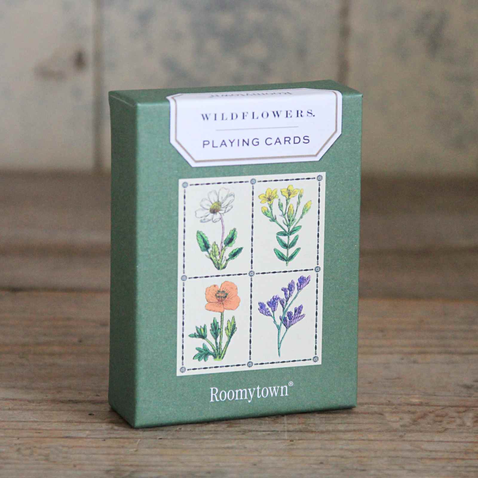 Single Deck of Playing Cards - Wildflowers