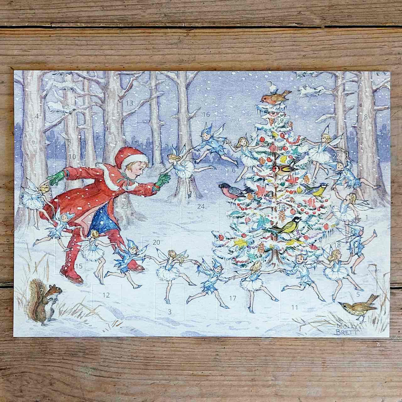 Traditional Advent Calendar - Snow Fairies