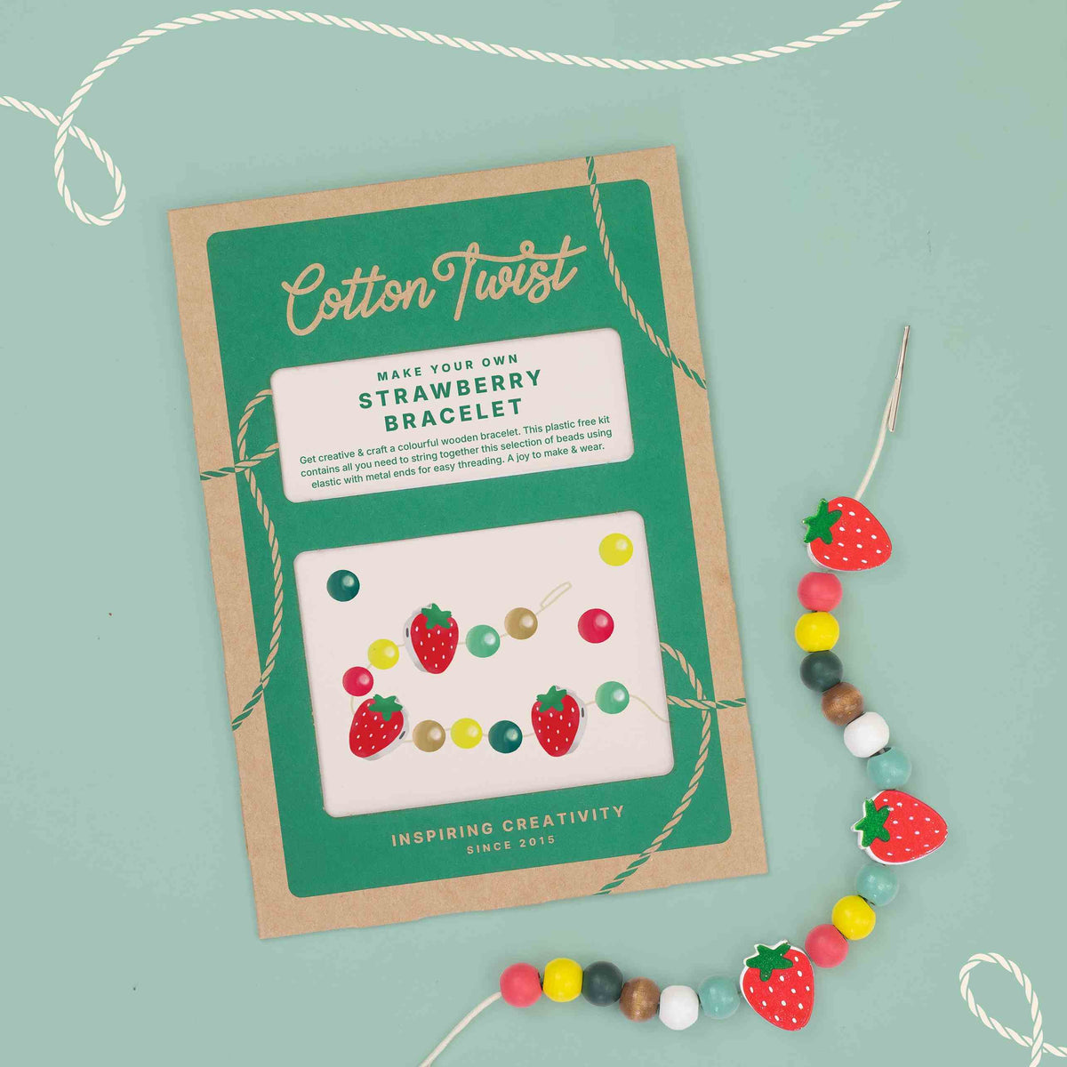 Make Your Own Bracelet Kit Strawberry