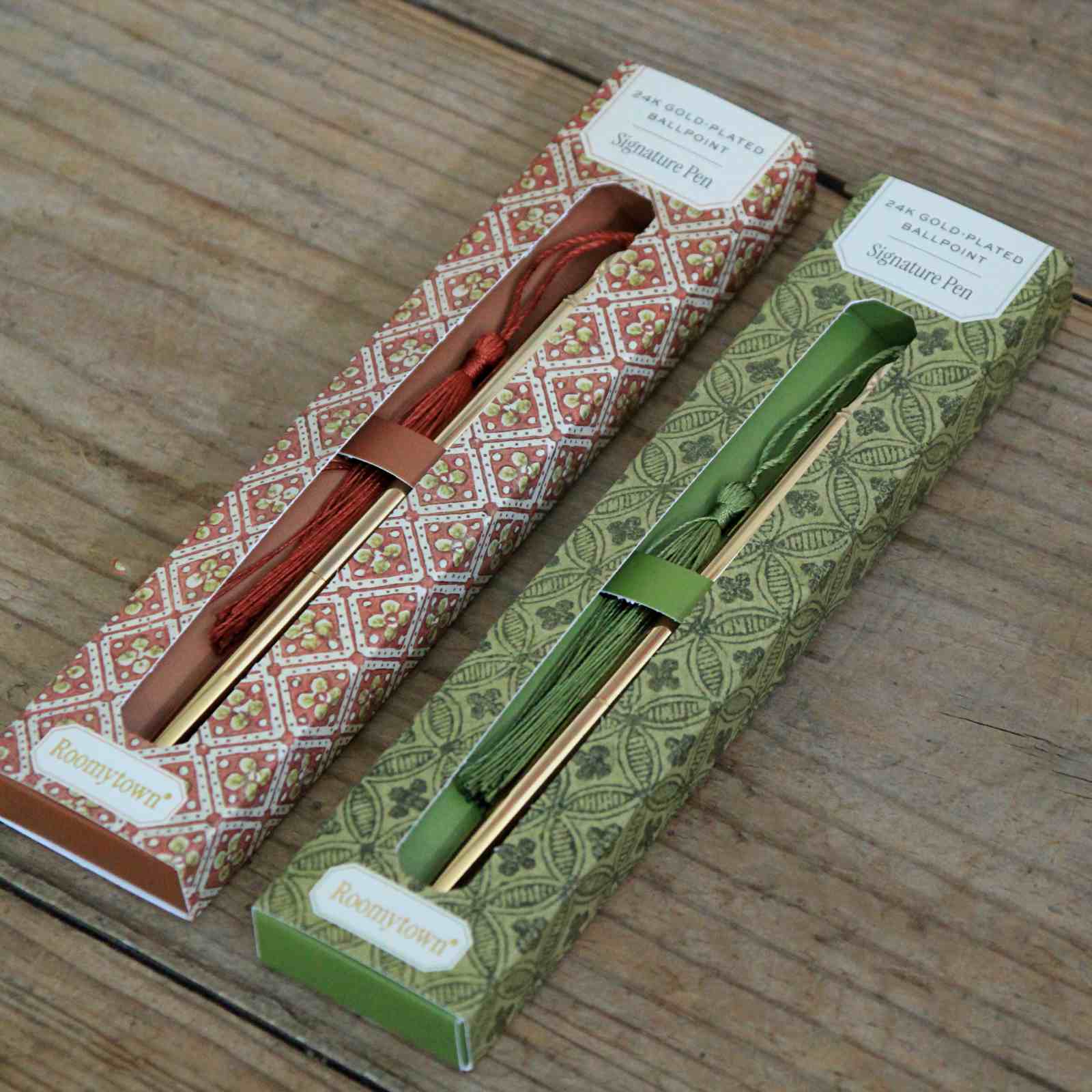 24k Gold Plated Ballpoint Pen with tassel