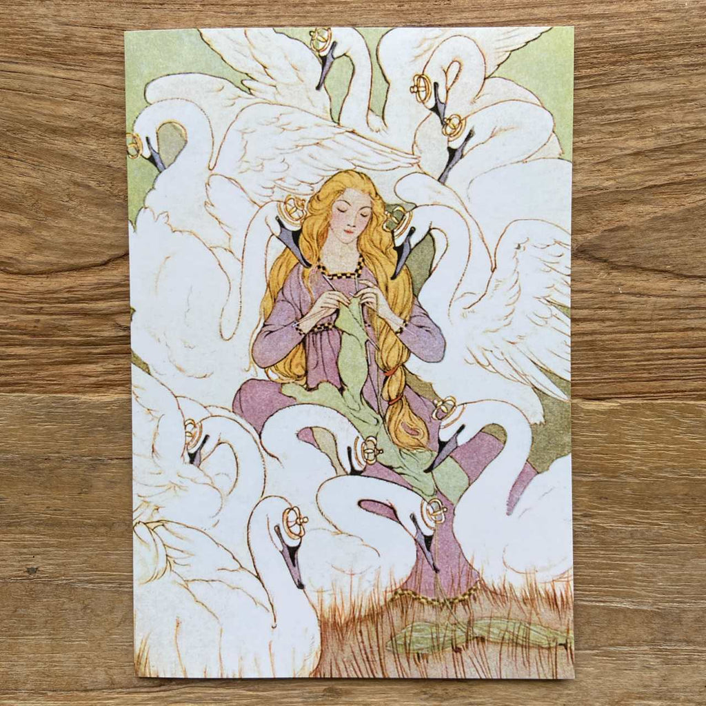 The Wild Swans Greeting Card