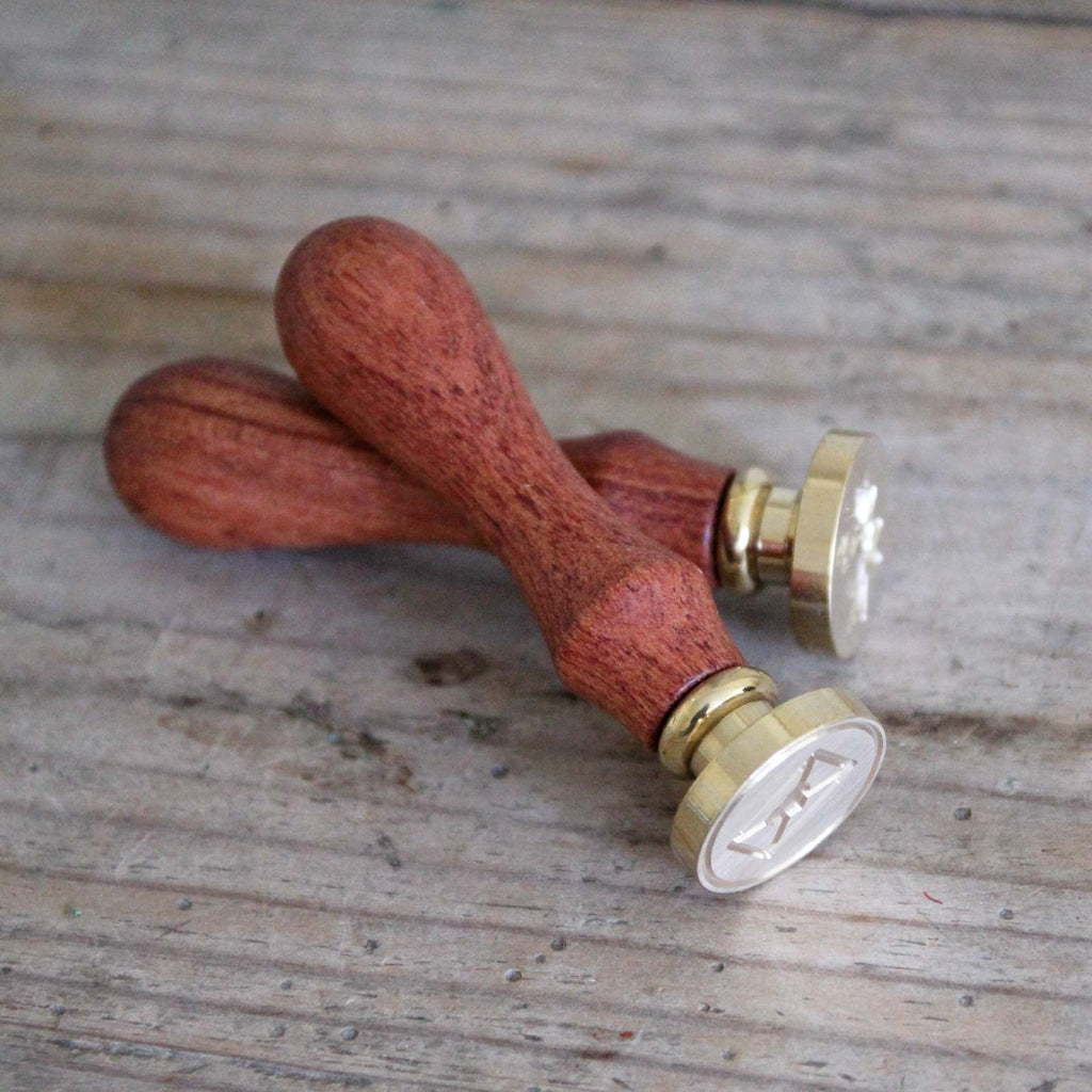 Traditional Wax Seal Stamp with a wooden handle
