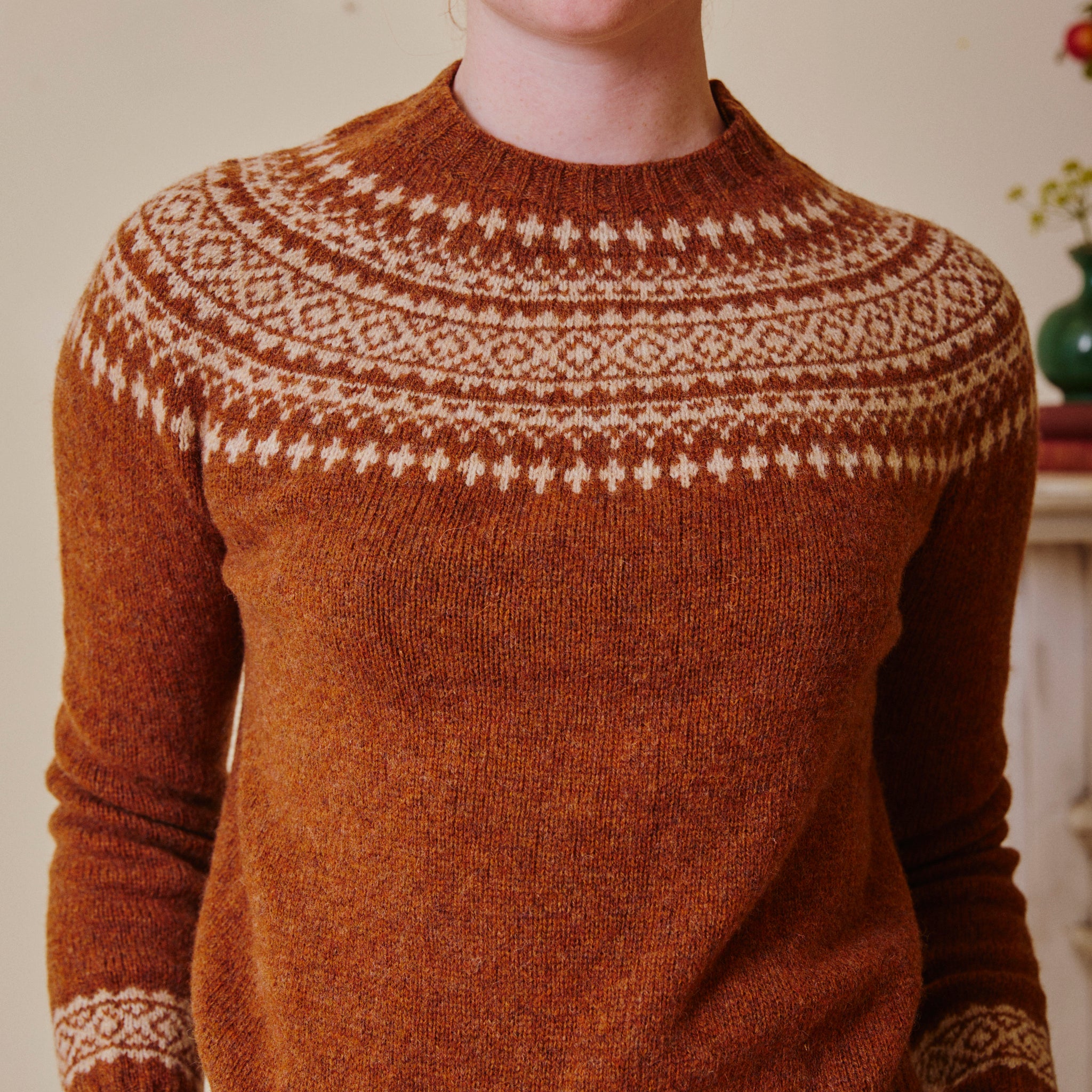 Classic Fair Isle Jumper - Sienna & Calico