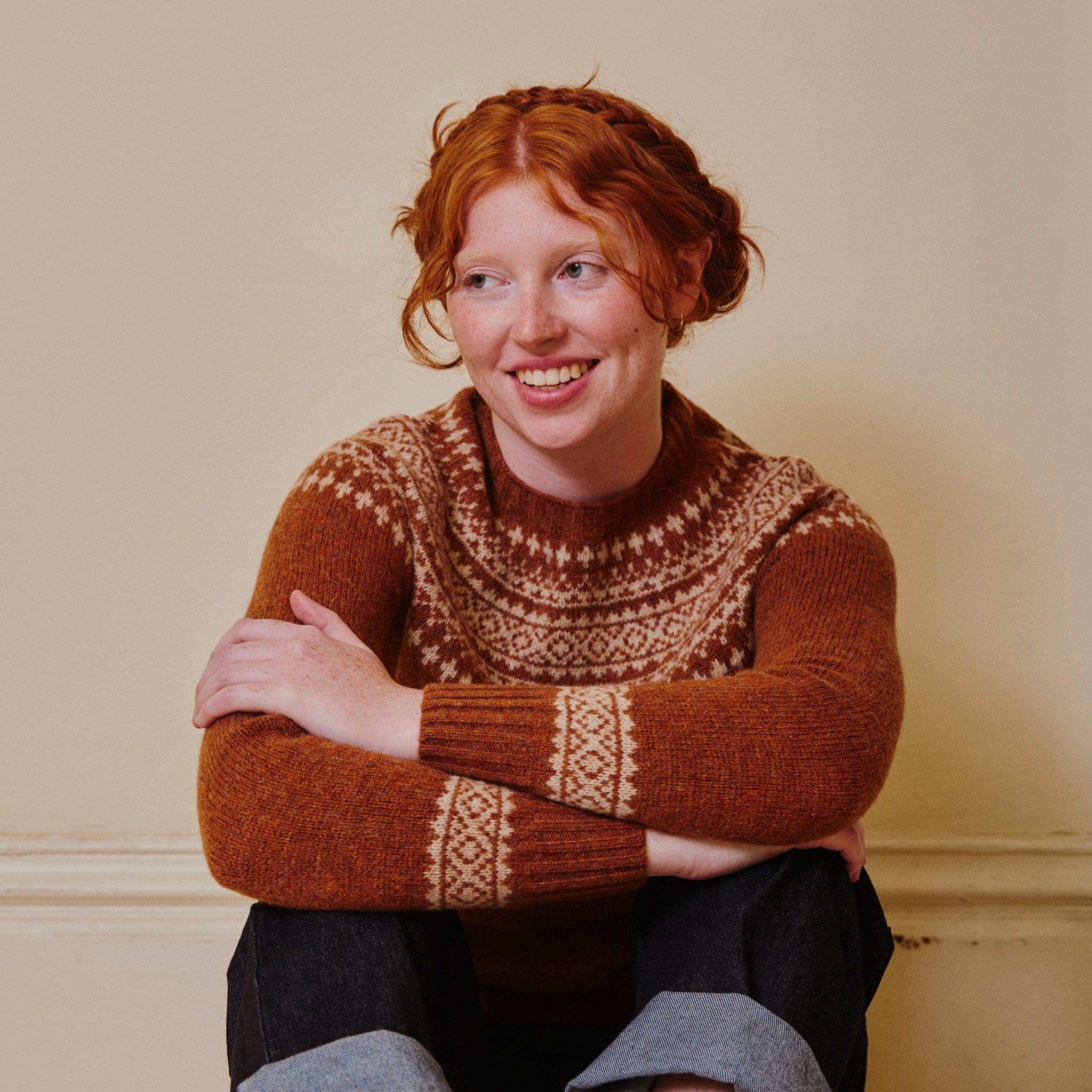 Classic Fair Isle Jumper - Sienna & Calico