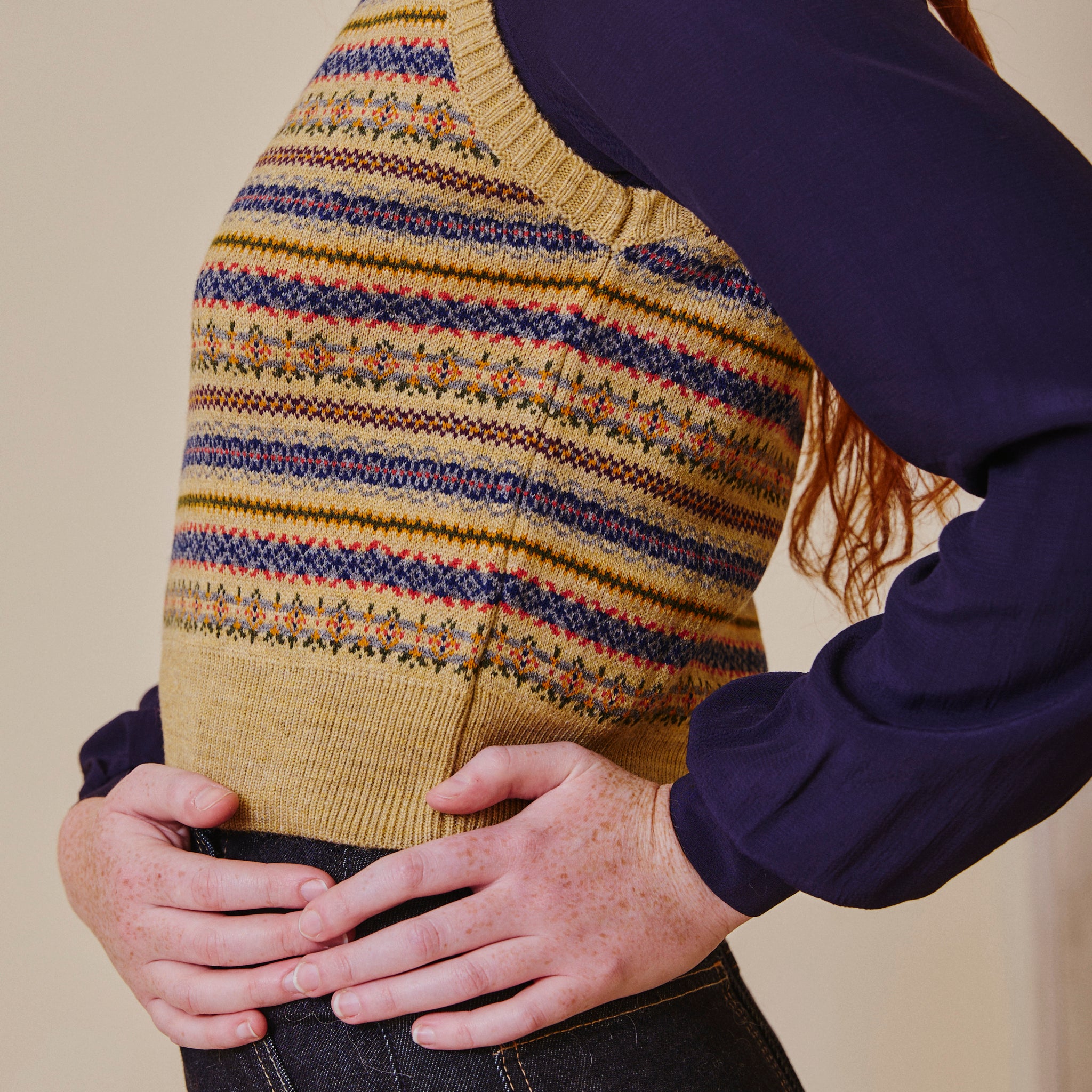Fair Isle Tank Top