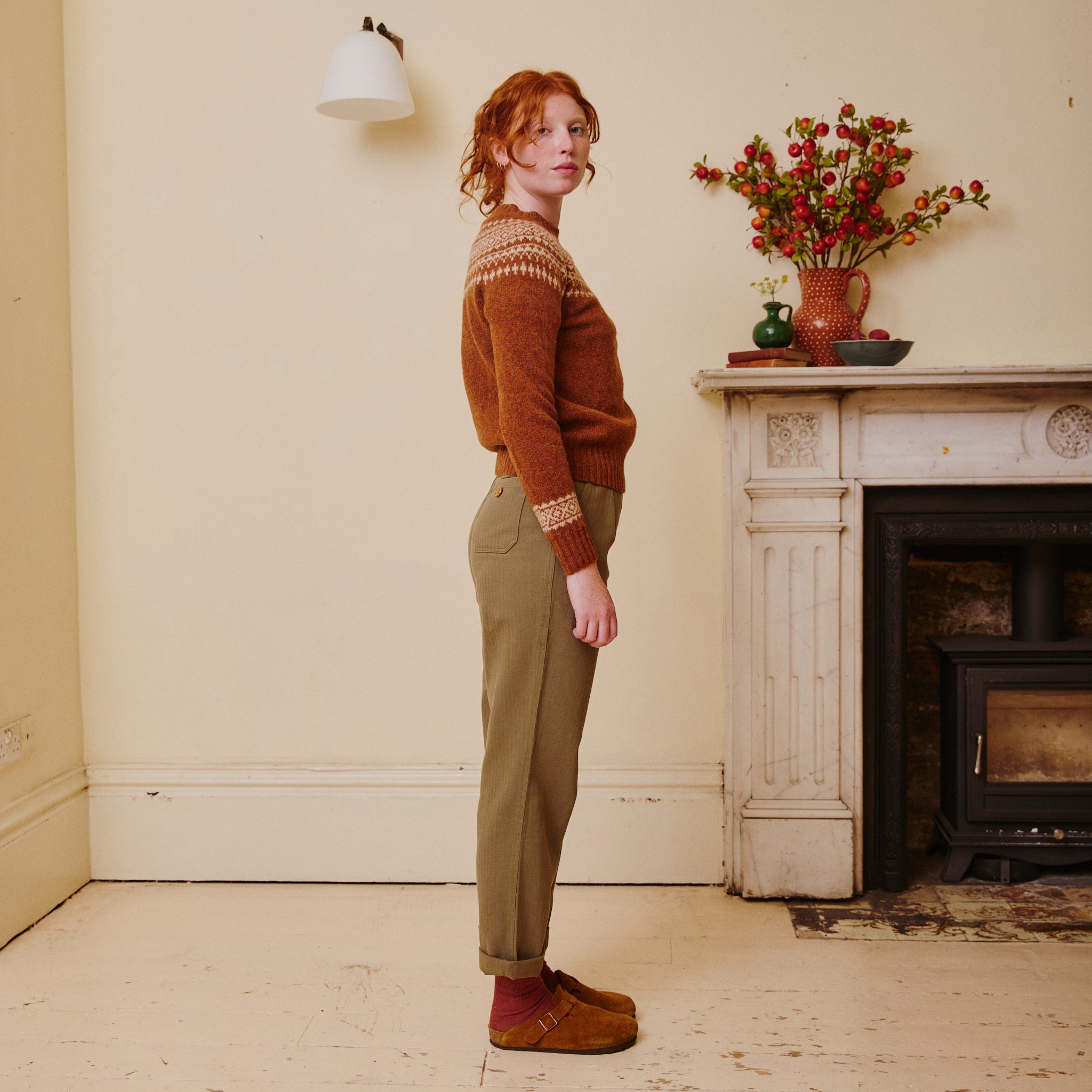 Classic Fair Isle Jumper - Sienna & Calico