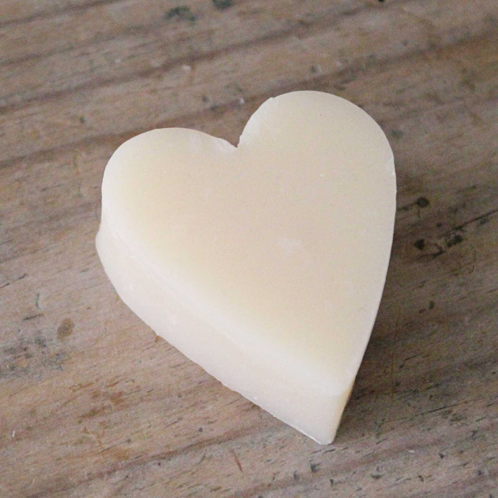 Valentine's Gift - Handmade Heart Soap in Patchouli and Goat's milk