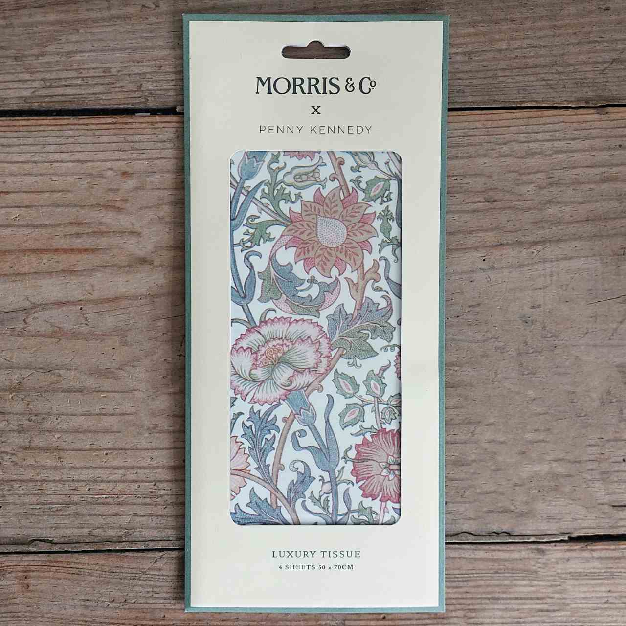 William Morris Tissue Paper Pink Rose