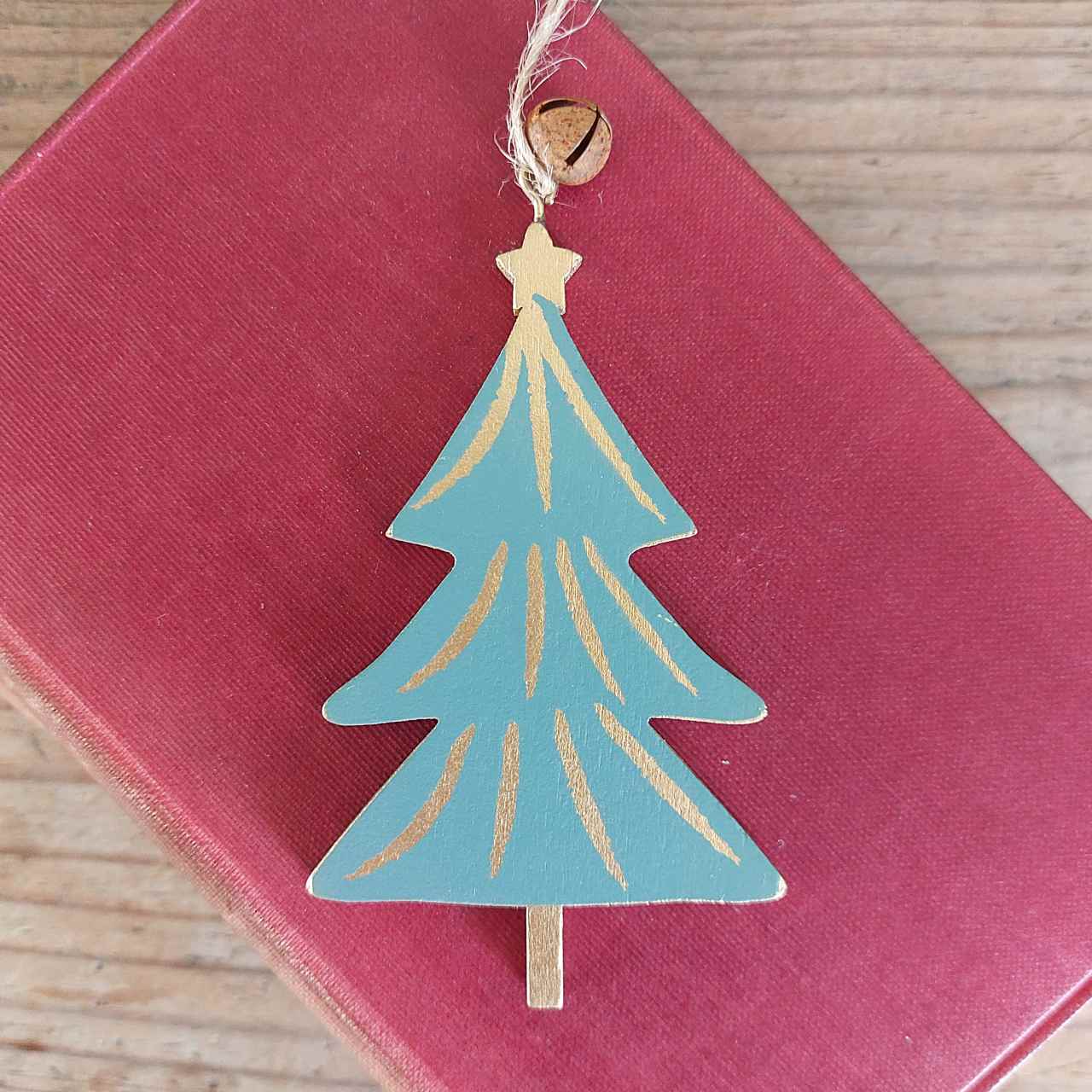 Wooden Christmas Tree Decoration