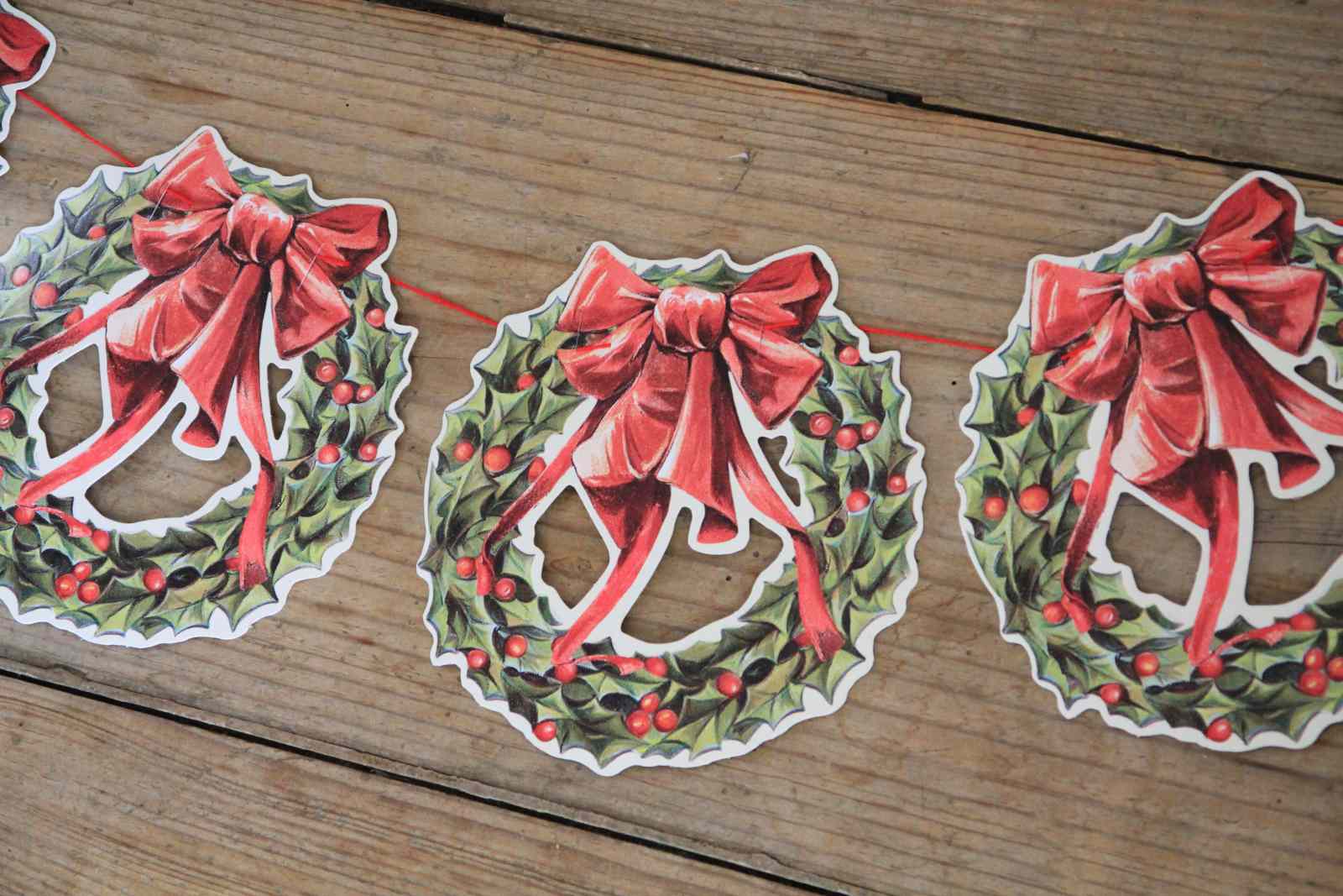 Christmas Wreath Garland