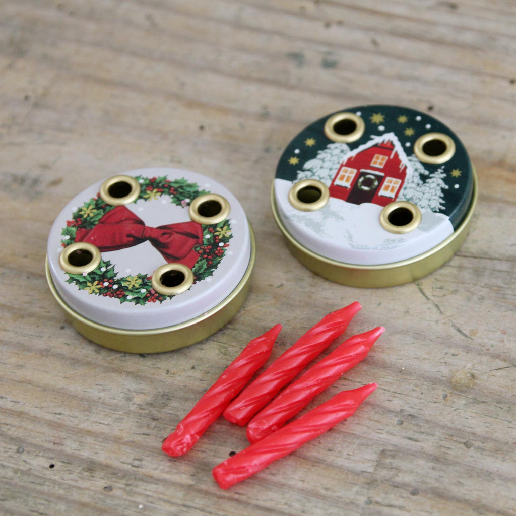 Miniature Traditional Advent Tin 