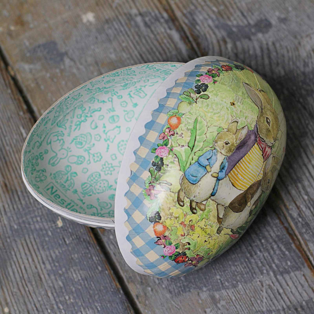 Open Beatrix Potter Fillable Easter Egg