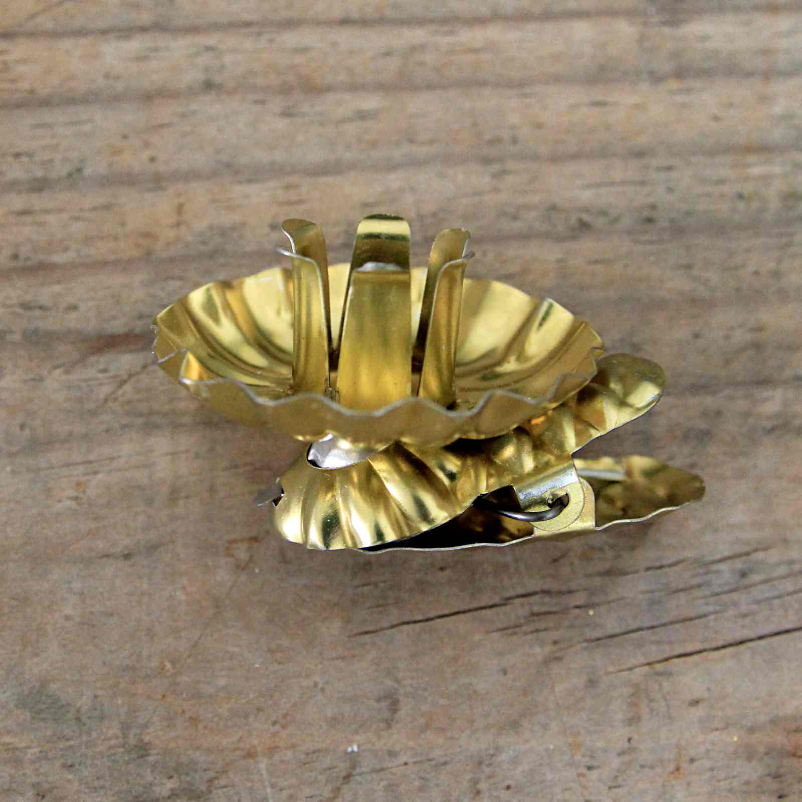 Traditional Gold Candle Tree Clip