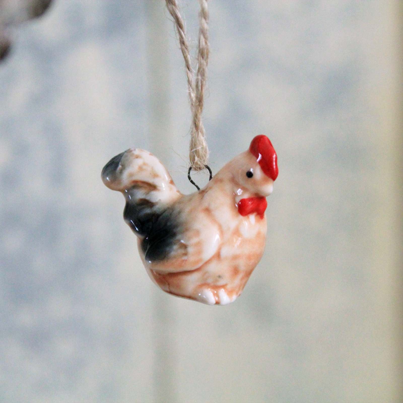Hanging Chicken Easter Decoration