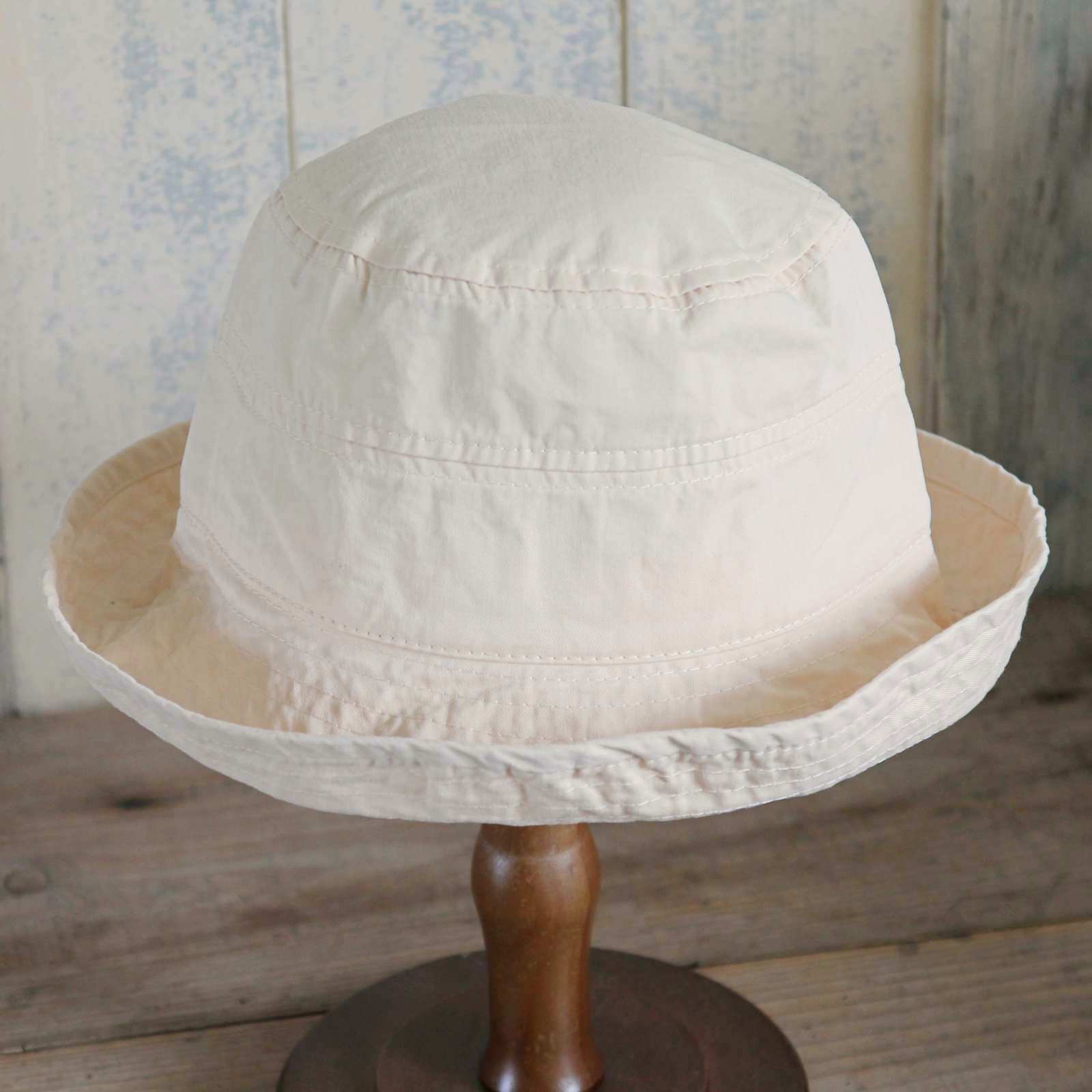 Cream Cotton Bucket Hat Sun hat
