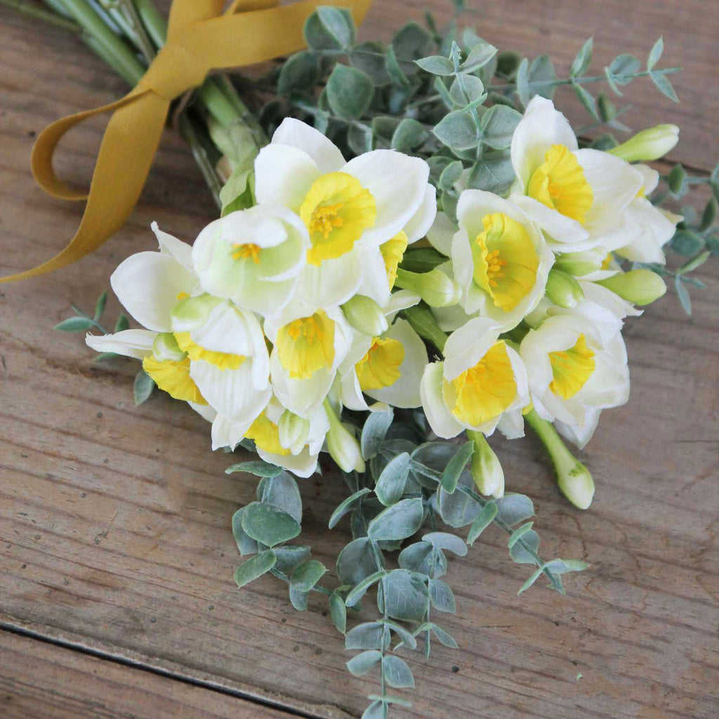 Daffodil & Eucalyptus Spring Bouquet | Closet & Botts