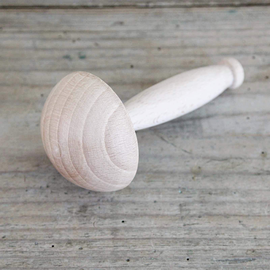 Wooden Darning Mushroom for mending