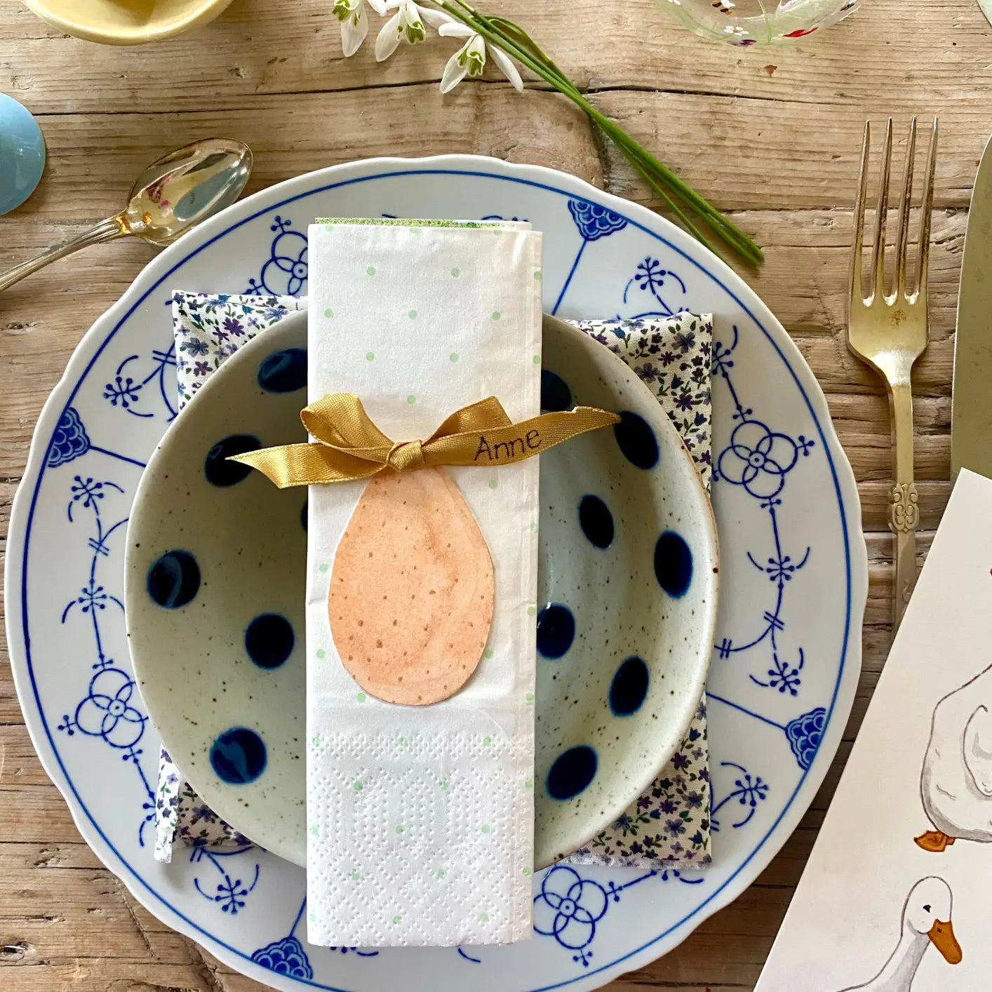 Decoupages - Easter Geese & Eggs