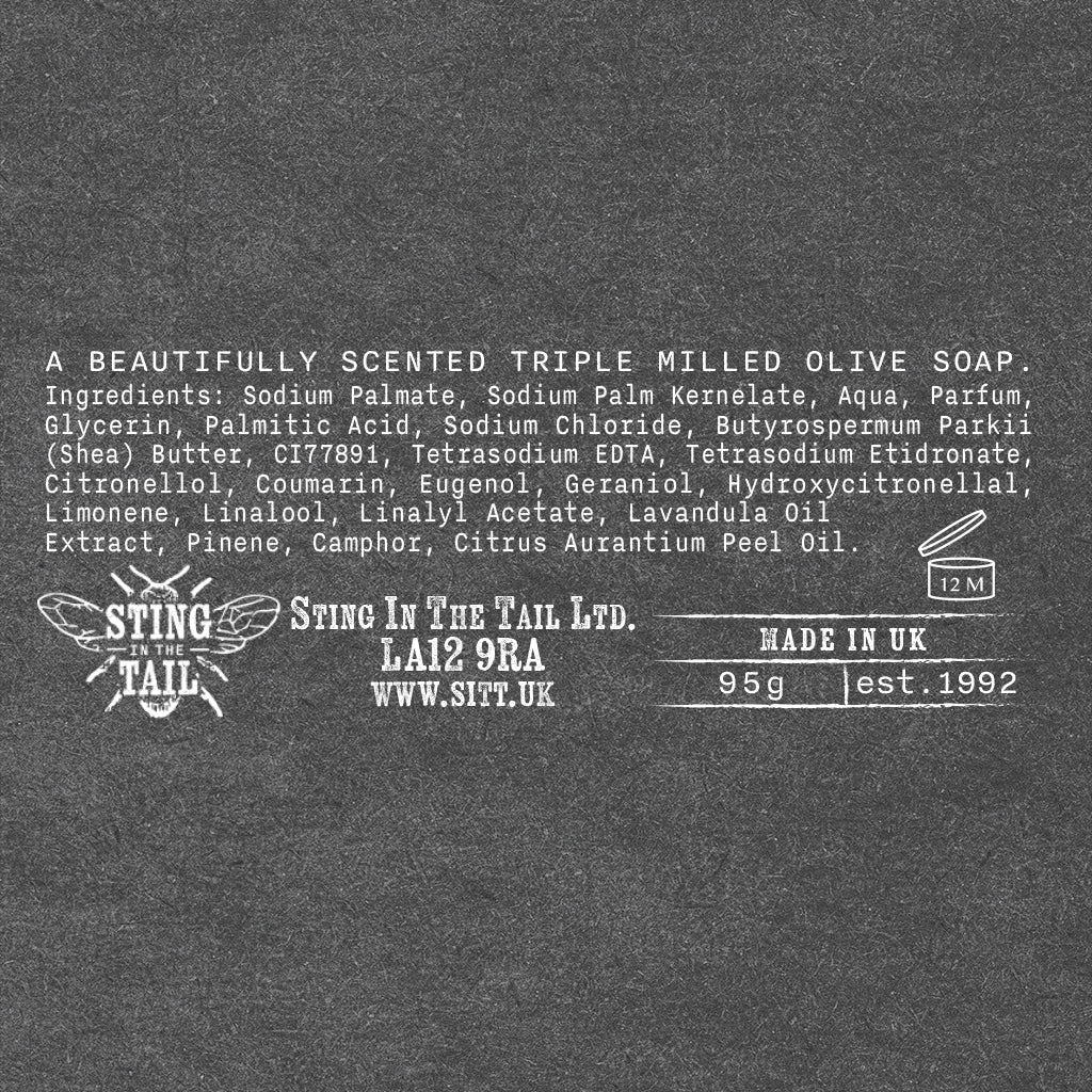 Garden Plants Olive Soap Ingredients