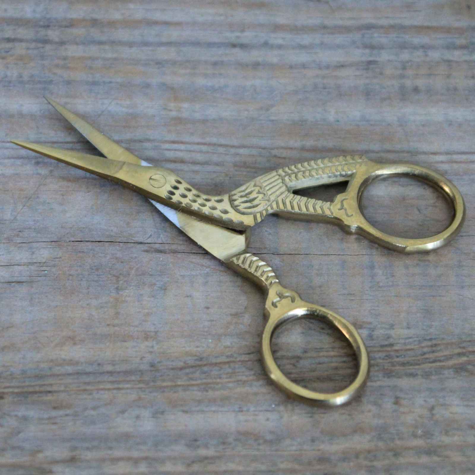 Gold Bird Sewing Scissors