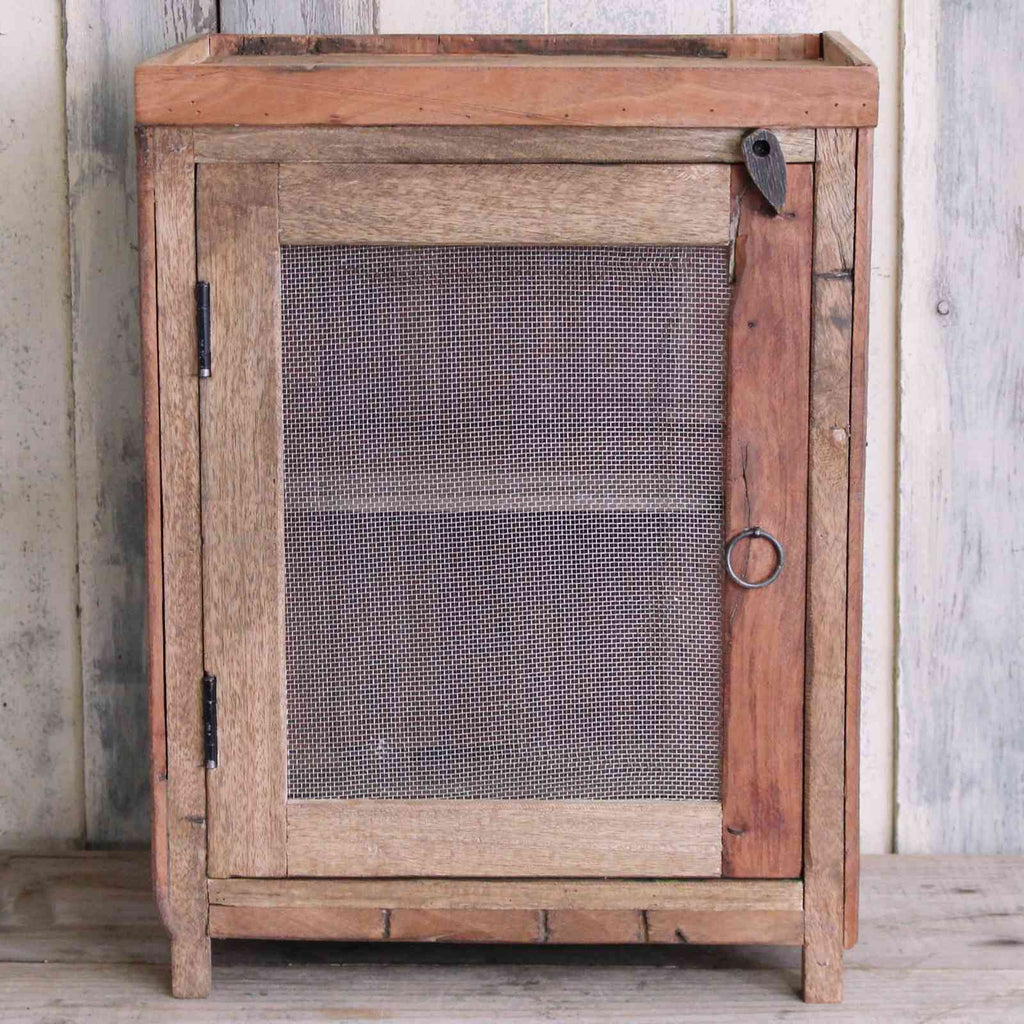 Reclaimed Wood Meat Safe