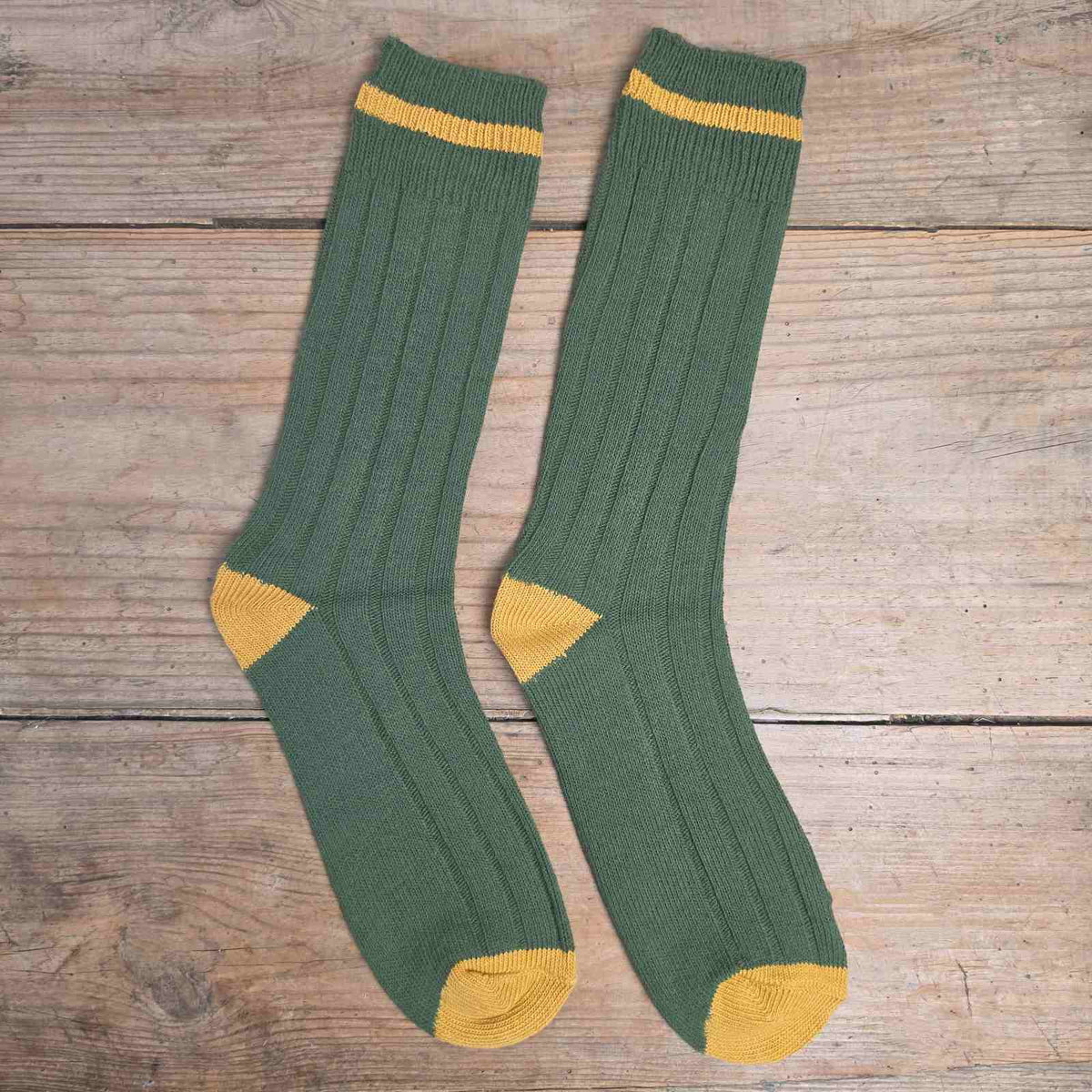 Ribbed Men's Cotton Socks