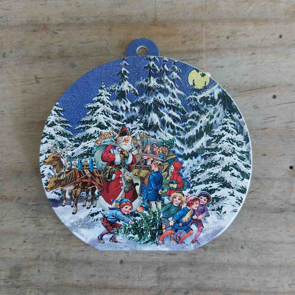 Traditional Vintage Pop Up Paper Bauble