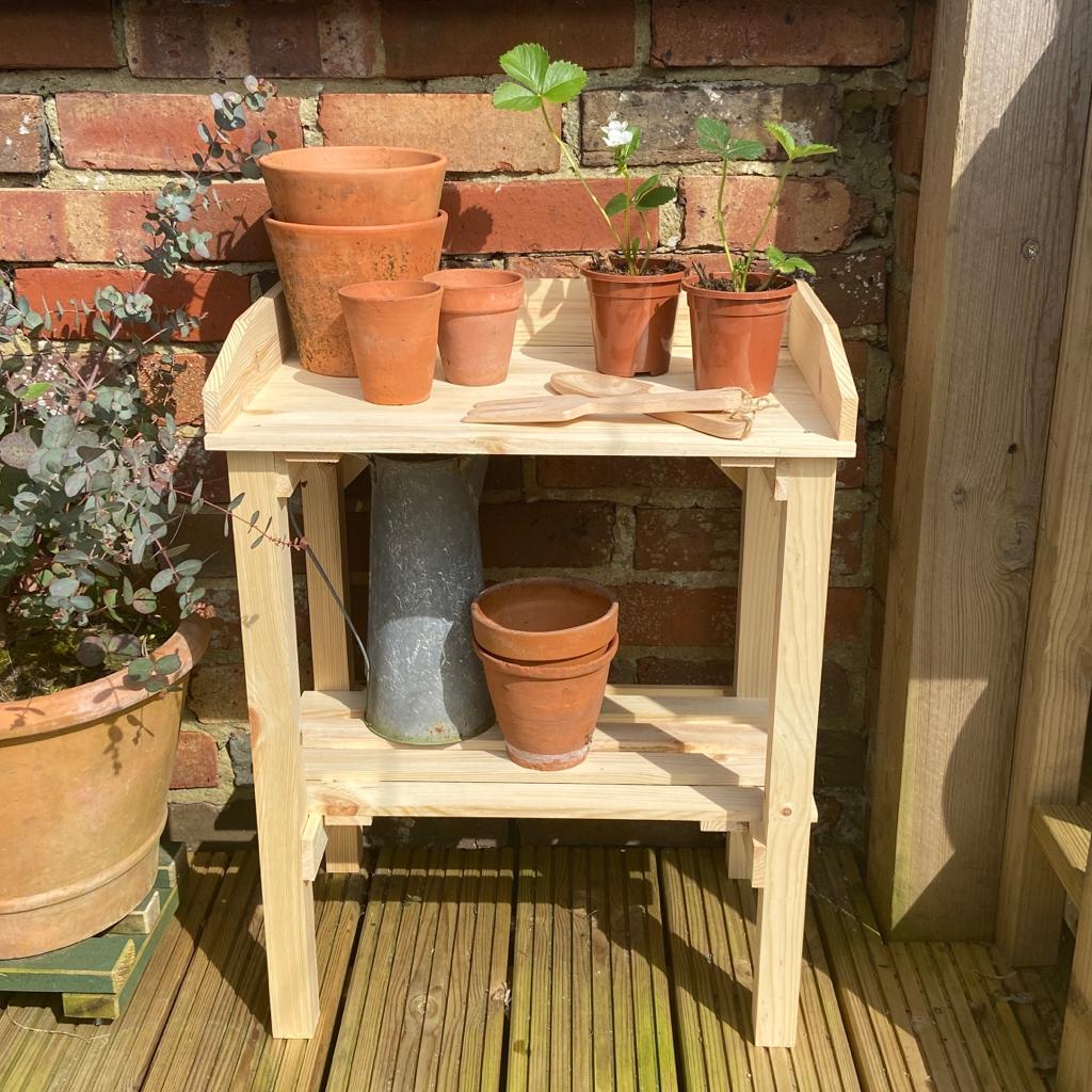 Children's Wooden Potting Bench