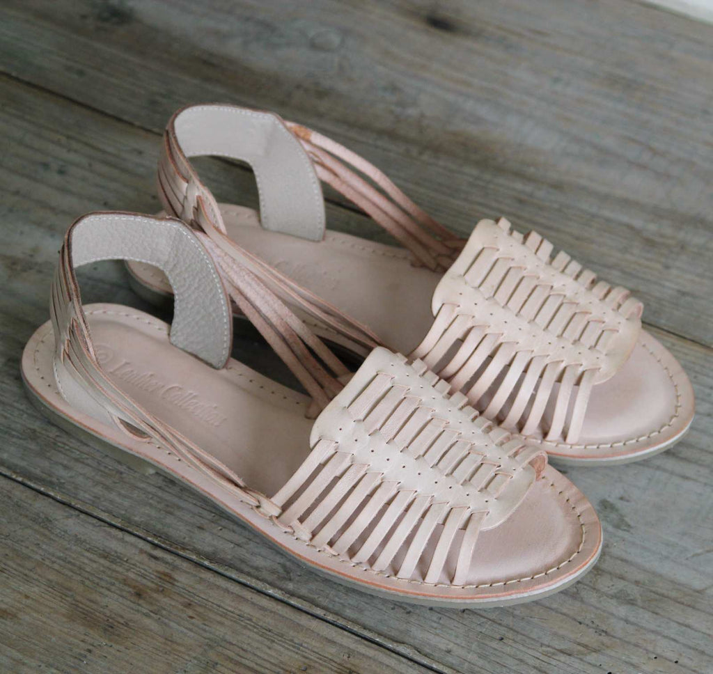 Classic tan leather sandals