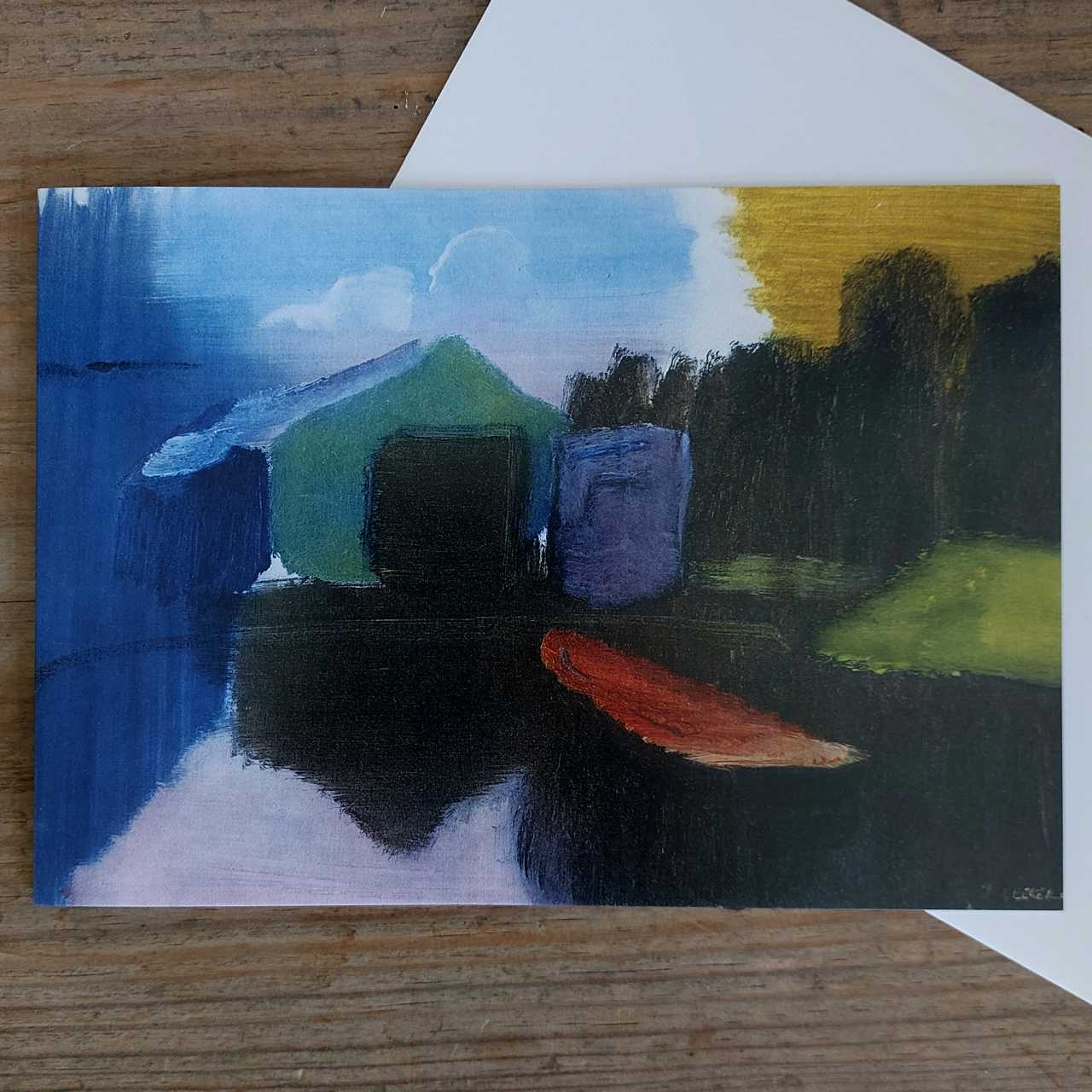 The Boathouse - Greeting Card