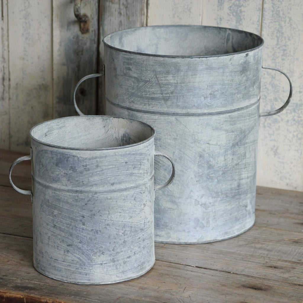 Zinc Tub with Handles