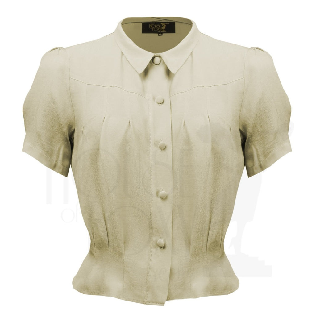 1930's Blouse - Antique Cream | Gifts for Her