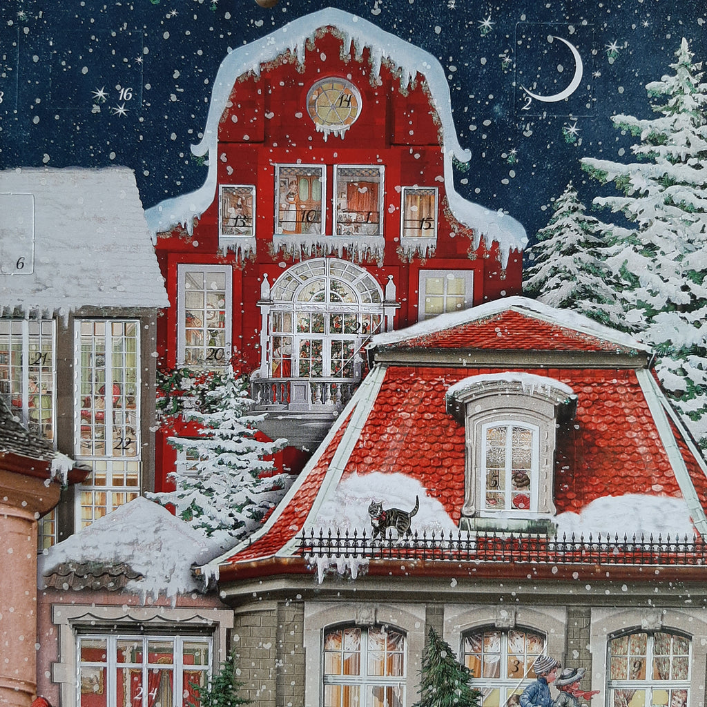traditional advent calendar - Christmas Avenue srtwork