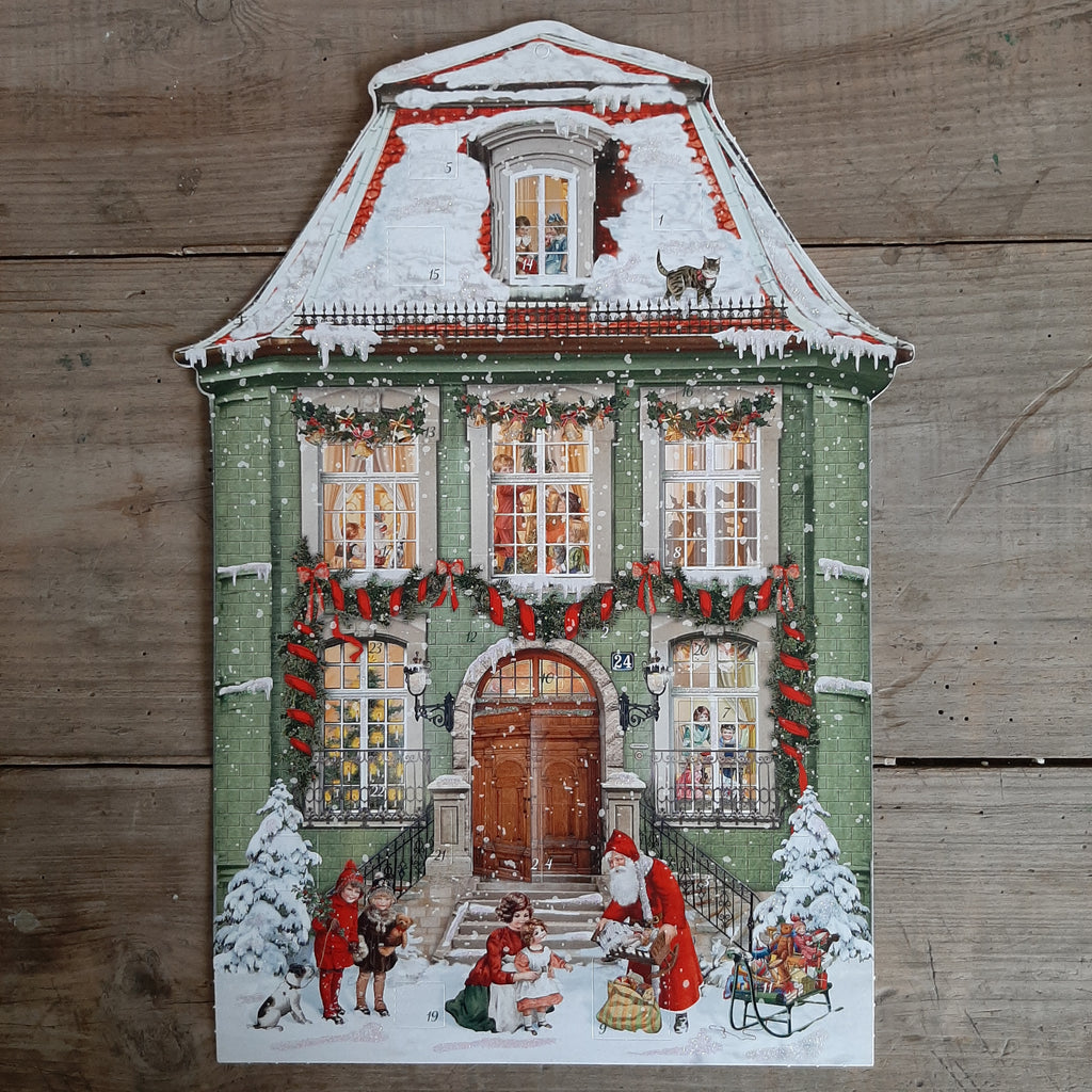 Traditional Advent Calendar with windows