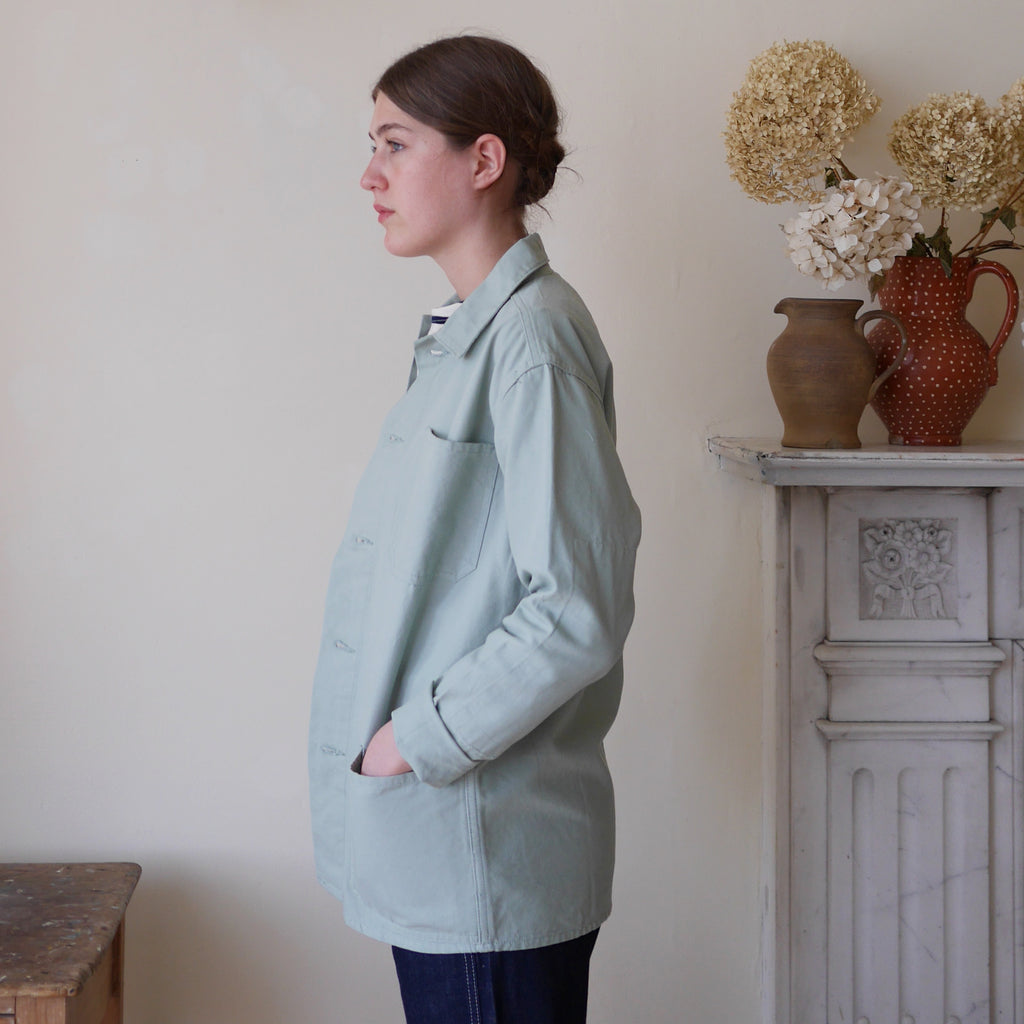 Unisex Work Jacket, Jade