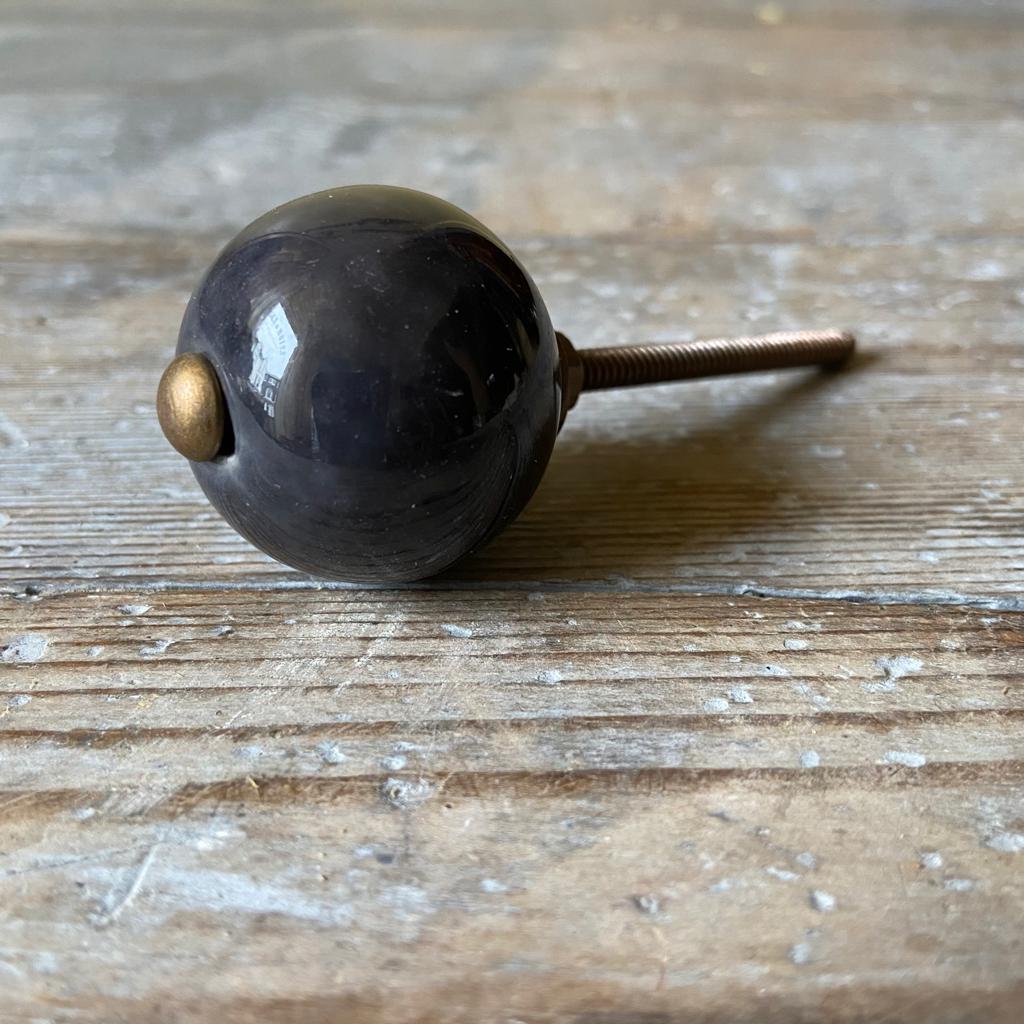 Stoneware Ball Door Knob - Homeware Store