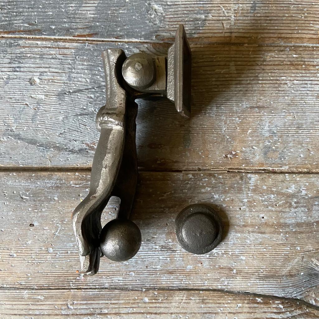 Antique Iron Door Knocker - Female Hand - Homeware Store