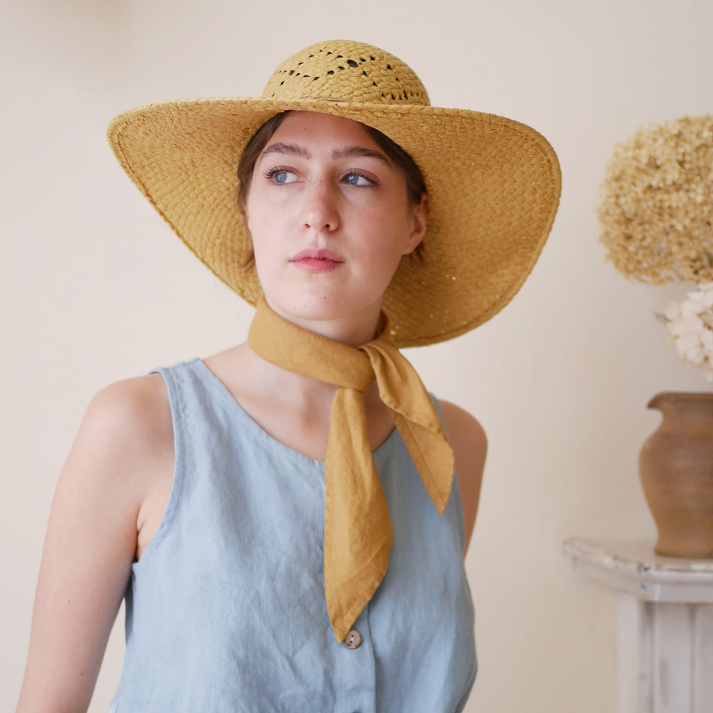 Linen Neck Tie/Head Scarf